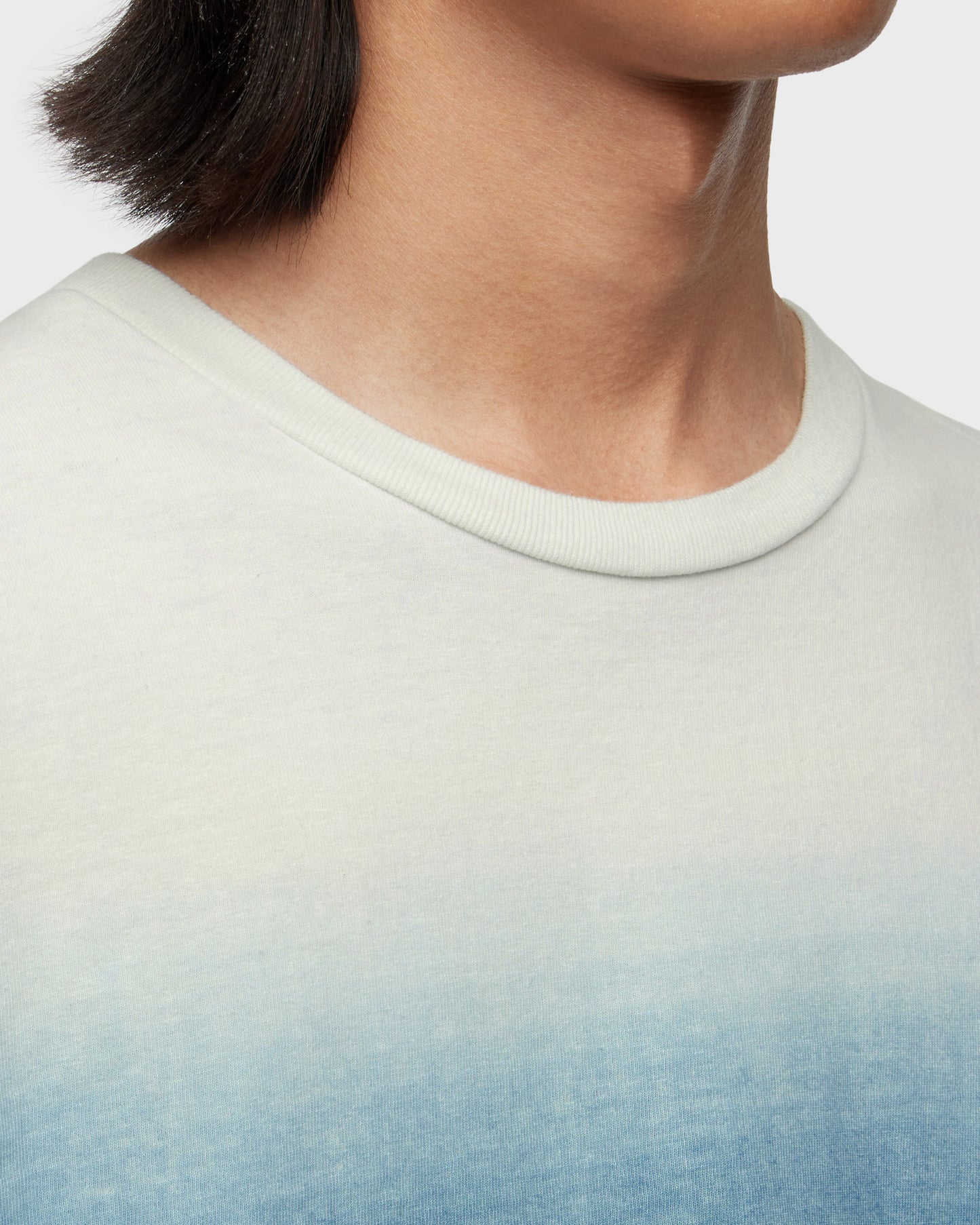 SOFT HEAVY OWN S/S TEE - NATURAL INDIGO GRADATION