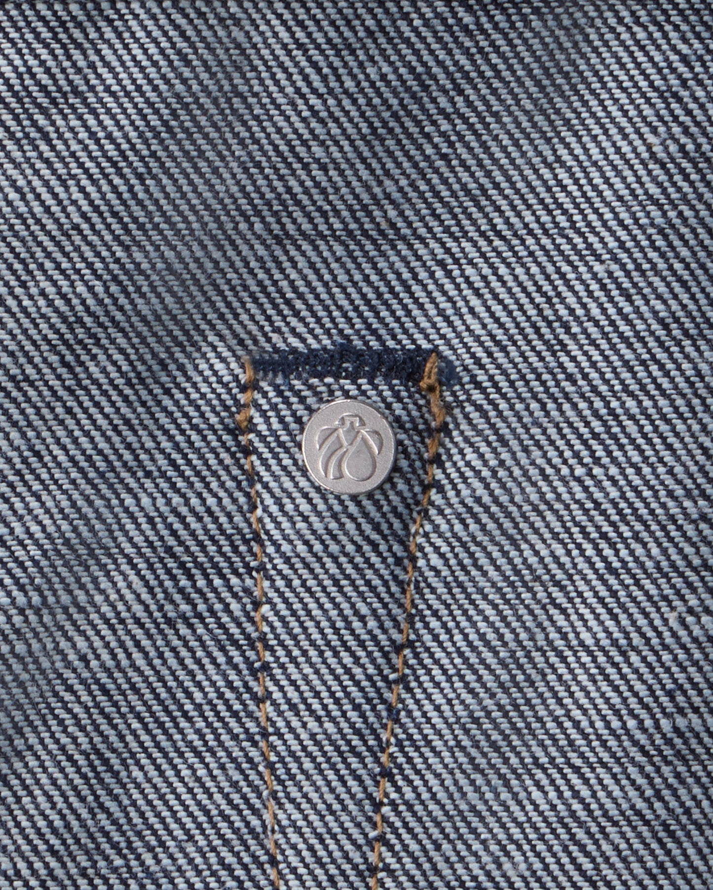 #100 NATURAL INDIGO STRAIGHT 12.2oz
