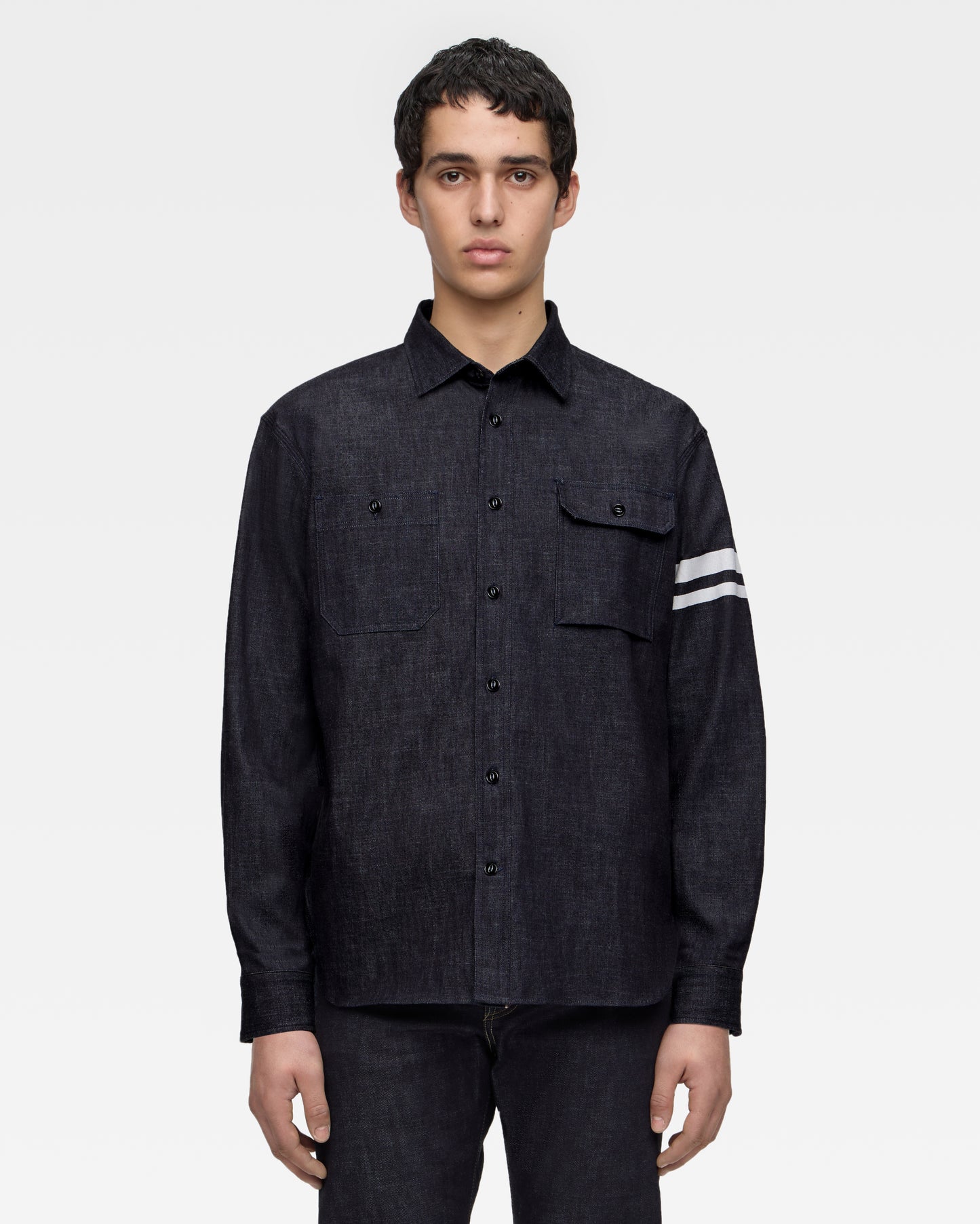 TRIPLE STITCH L/S DENIM SHIRT (SP)