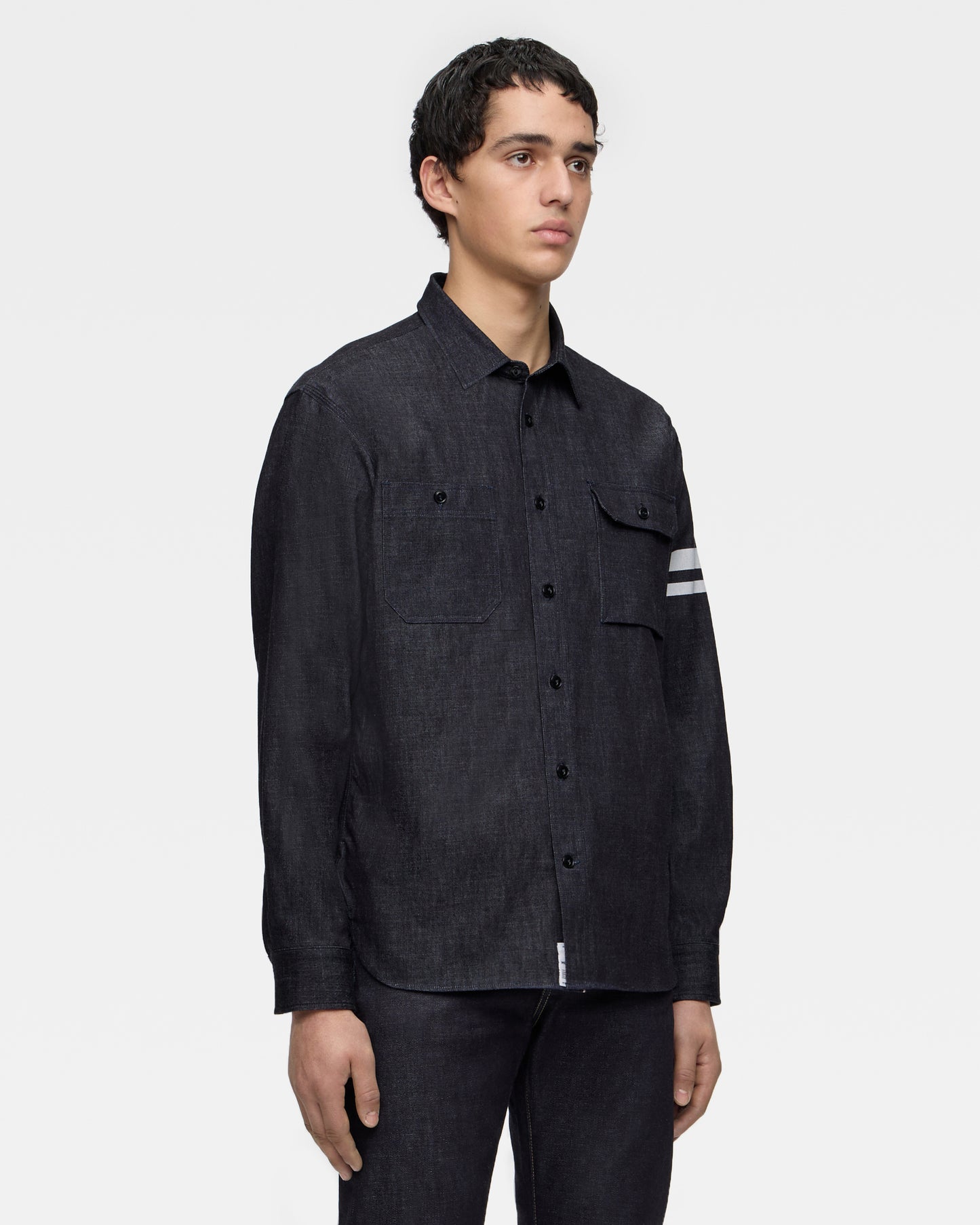 TRIPLE STITCH L/S DENIM SHIRT (SP)