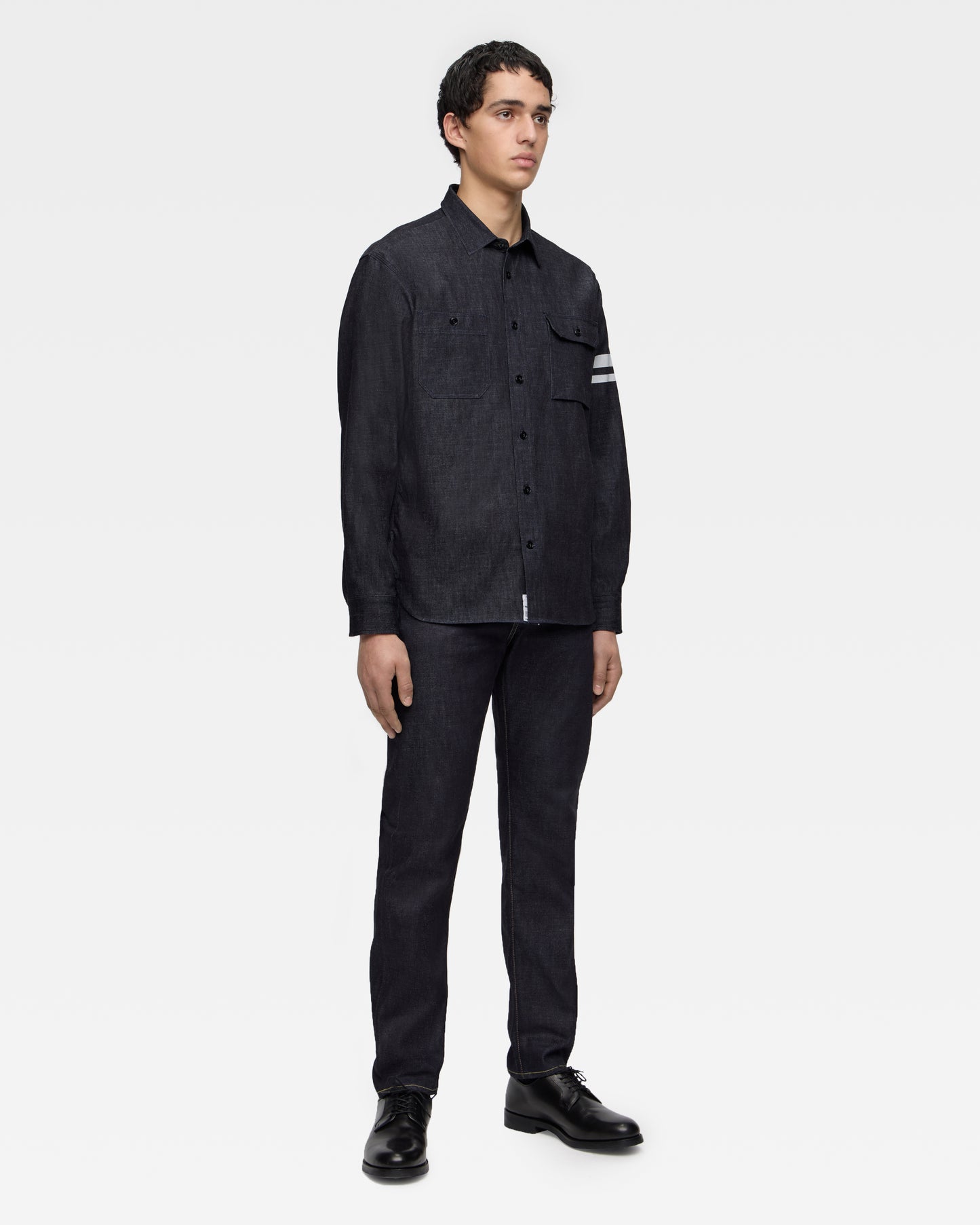 TRIPLE STITCH L/S DENIM SHIRT (SP)