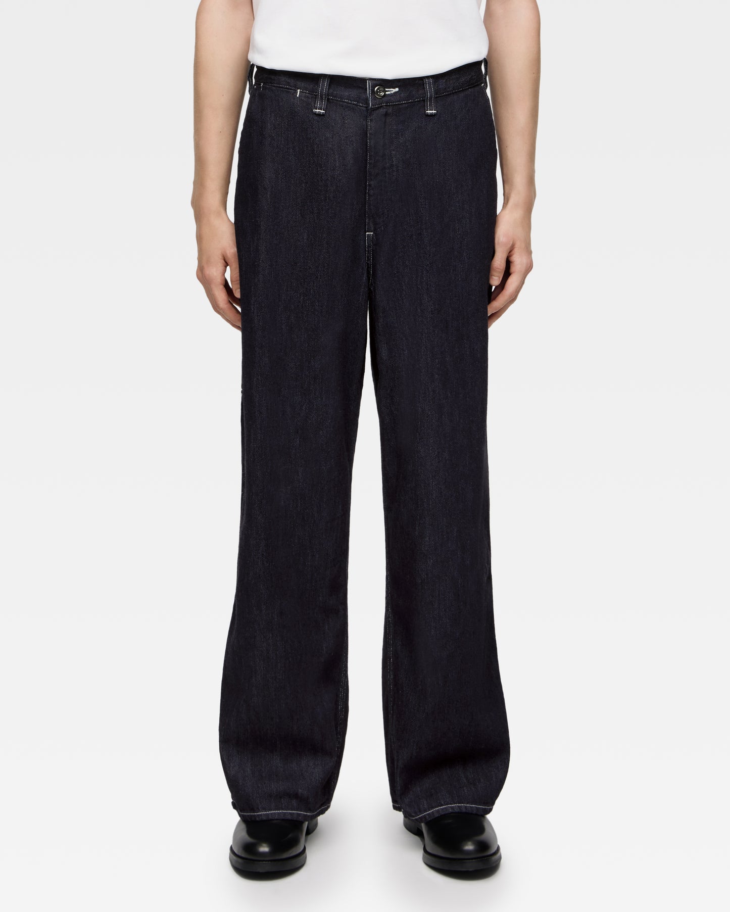 DENIM PAINTER PANTS