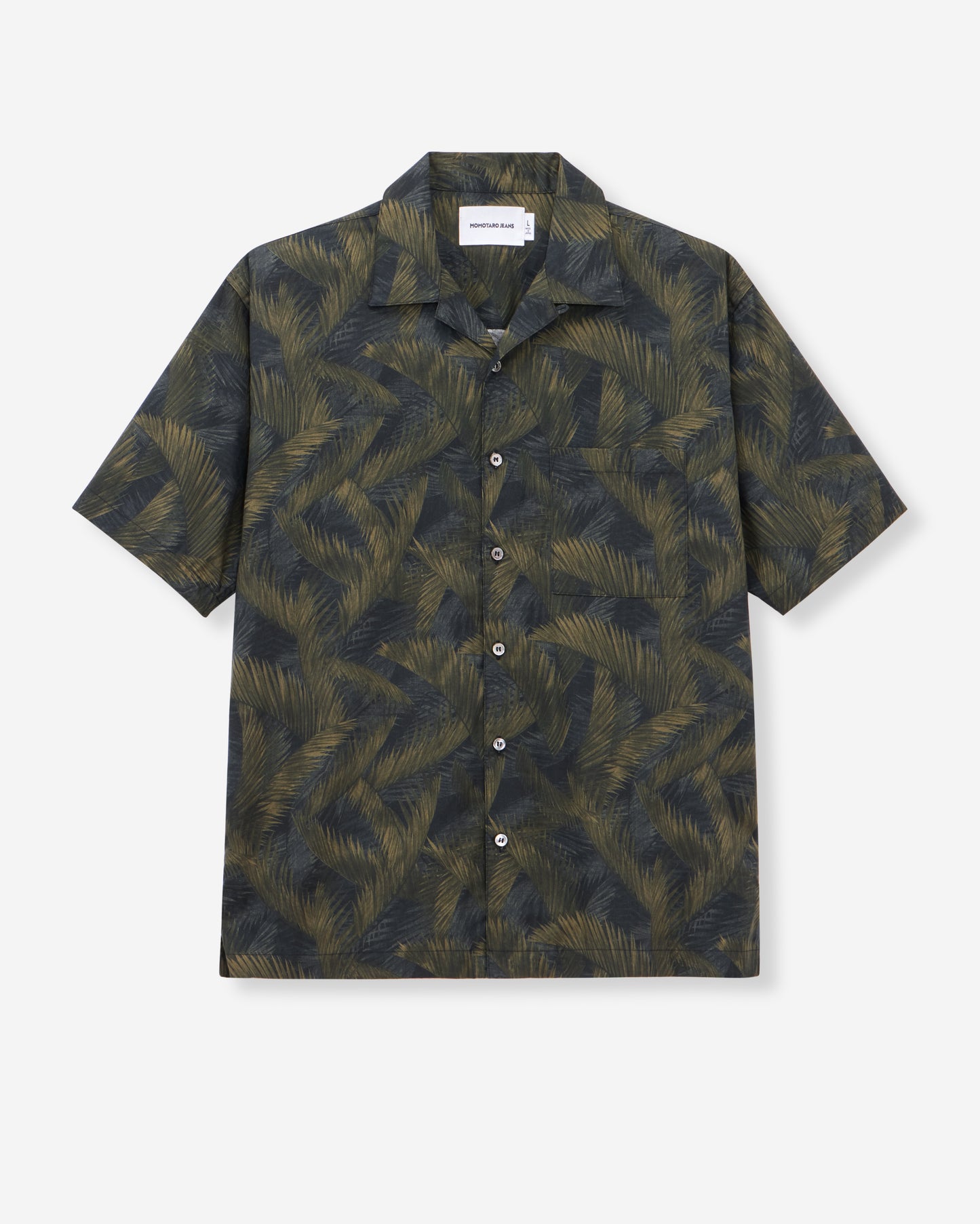 CYCADS PATTERN S/S SHIRT