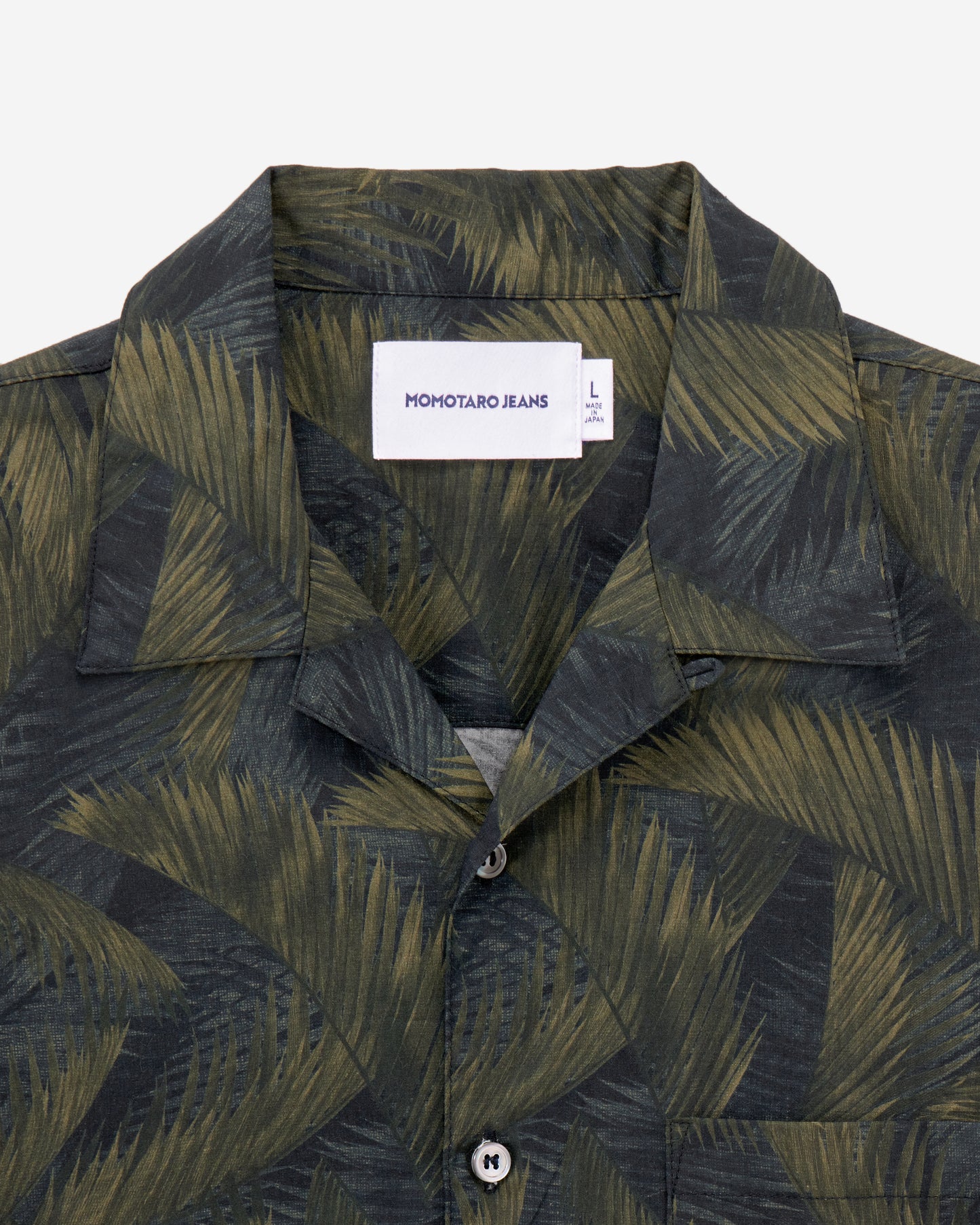 CYCADS PATTERN S/S SHIRT