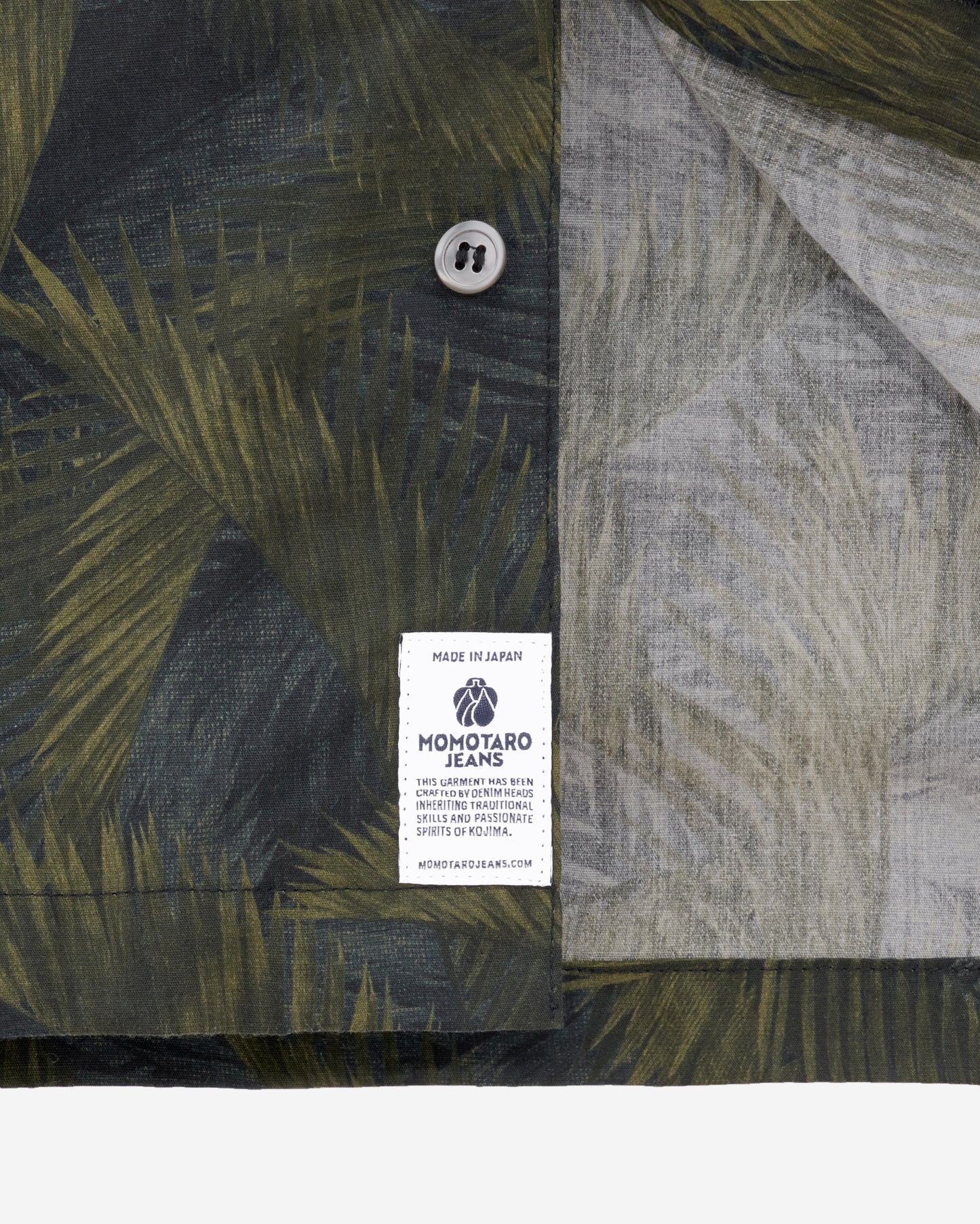 CYCADS PATTERN S/S SHIRT