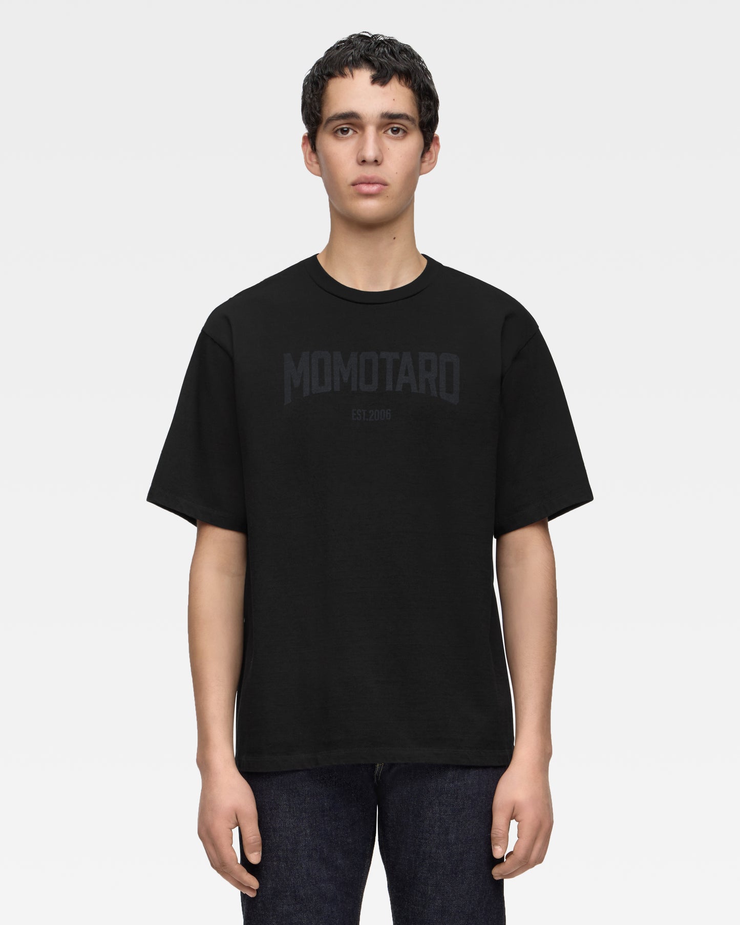 HEAVY OUNCE S/S TEE - ALPHABET(FRONT)