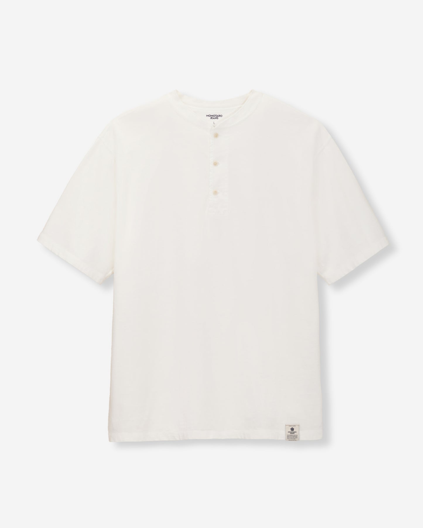 HENLEY NECK S/S TEE