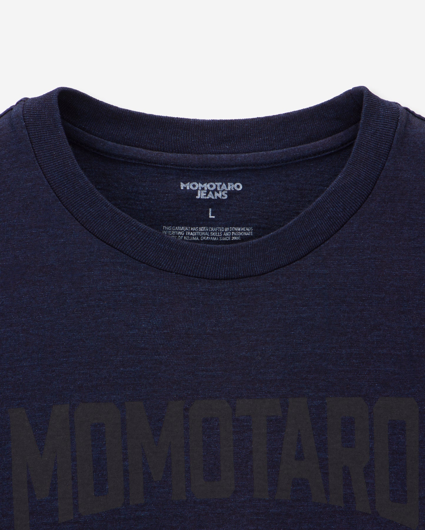 YARN DYED S/S TEE - ALPHABET(FRONT)