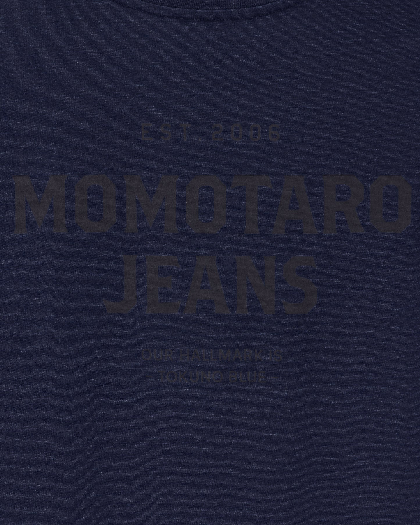 YARN DYED S/S TEE - ALPHABET(BACK)