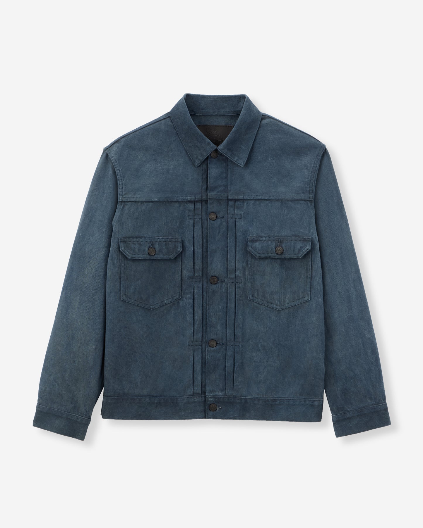 Mud & Natural Indigo Dyed Denim Jacket