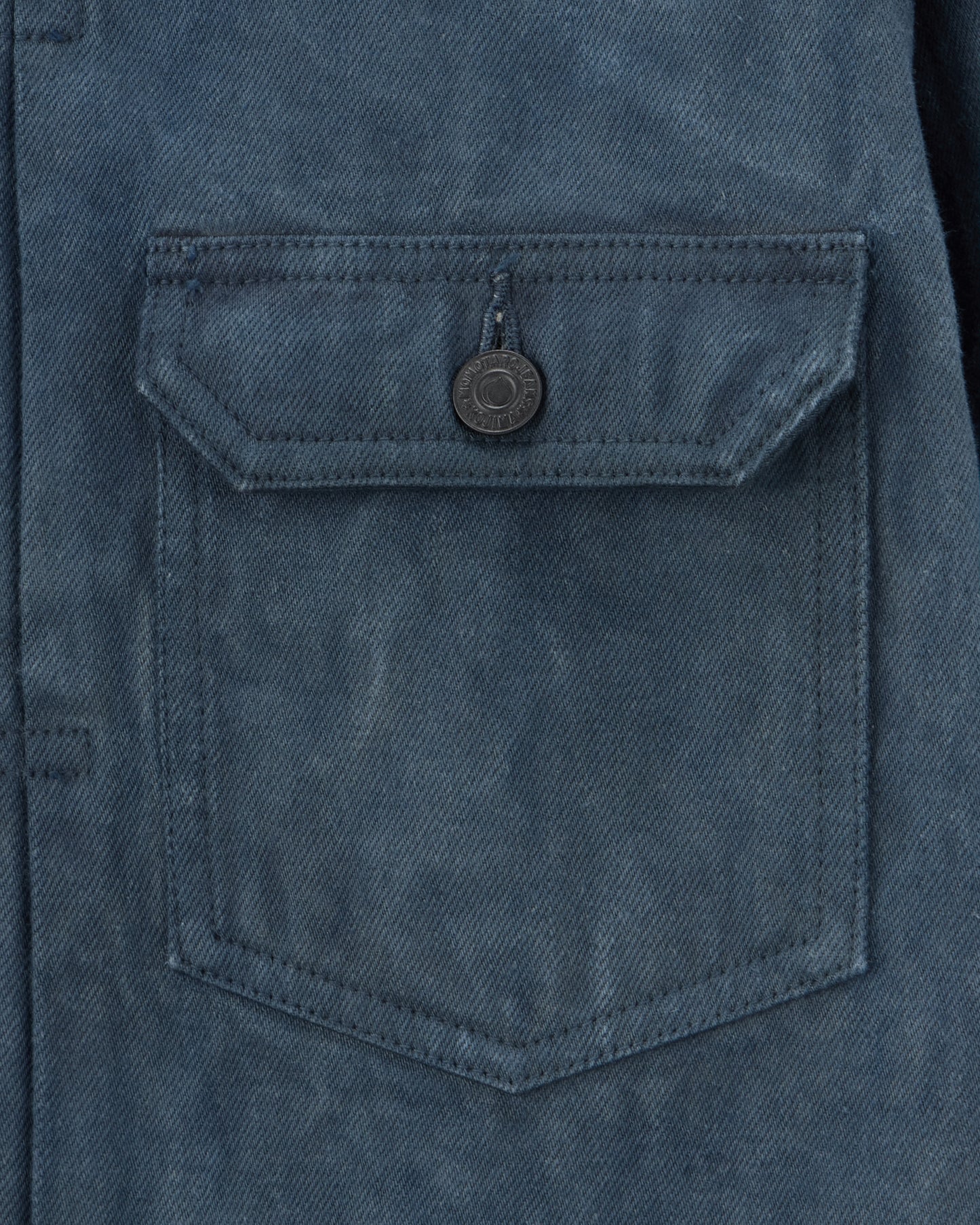 Mud & Natural Indigo Dyed Denim Jacket