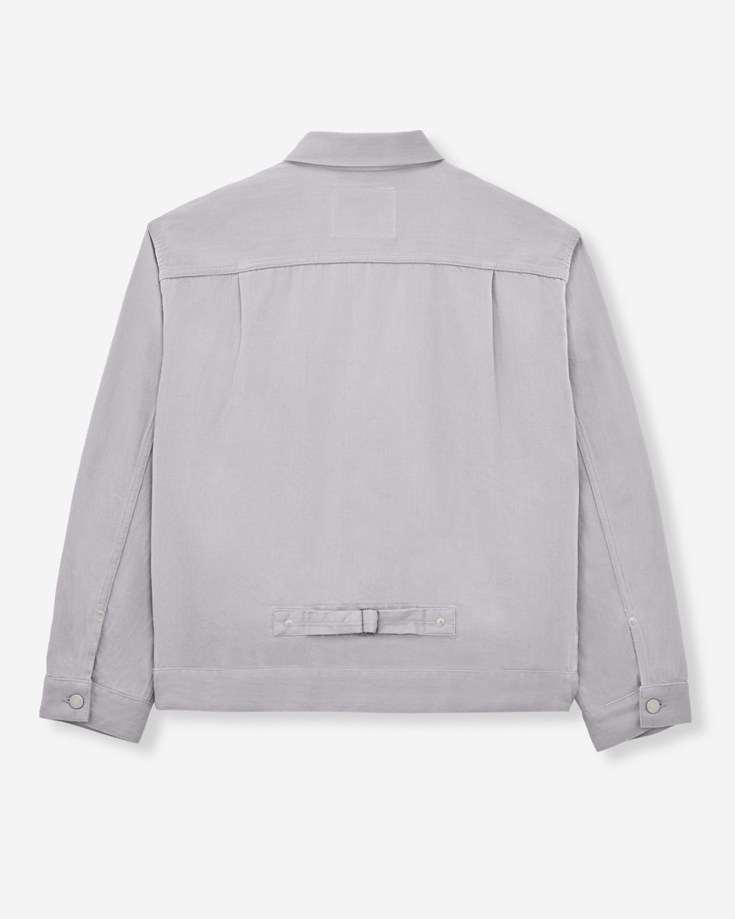 #001 DENIM JACKET - CHACOAL DYED