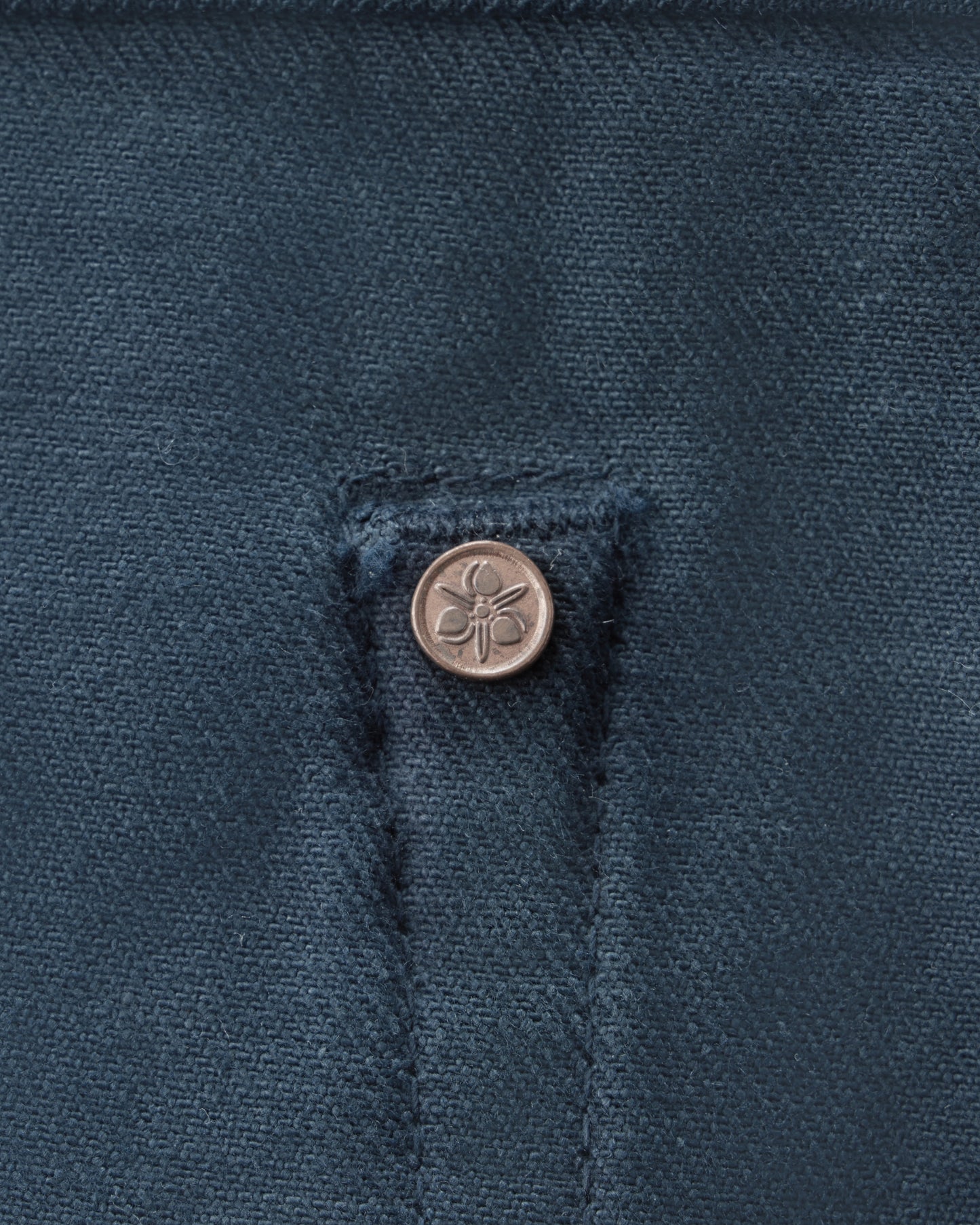 Mud&Natural Indigo Dyed Jeans Straight Fit