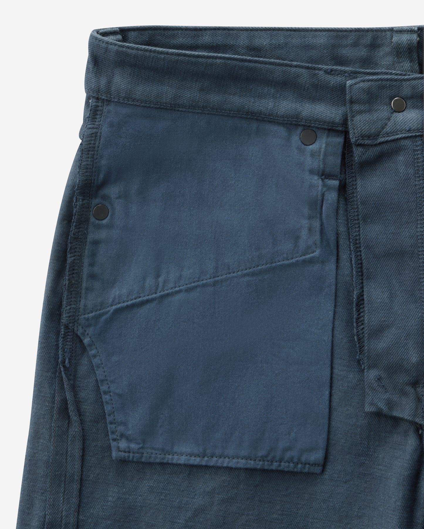 Mud&Natural Indigo Dyed Jeans Straight Fit