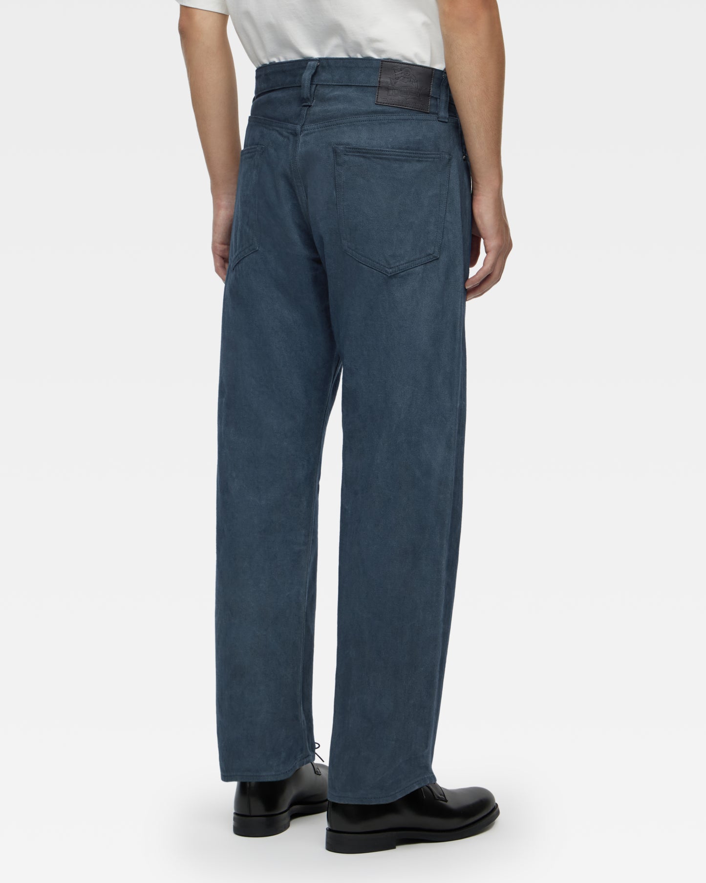 Mud&Natural Indigo Dyed Jeans Straight Fit