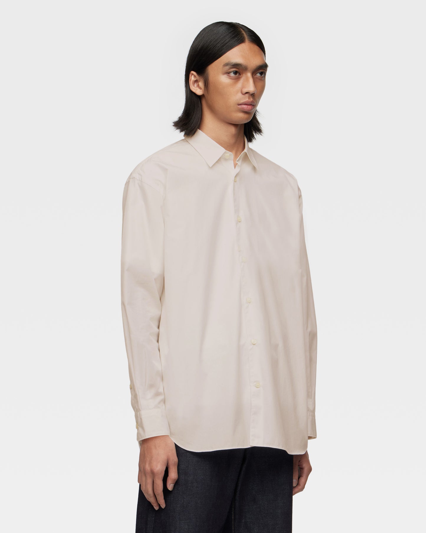 BROAD L/S SHIRT - SAKURA DYED