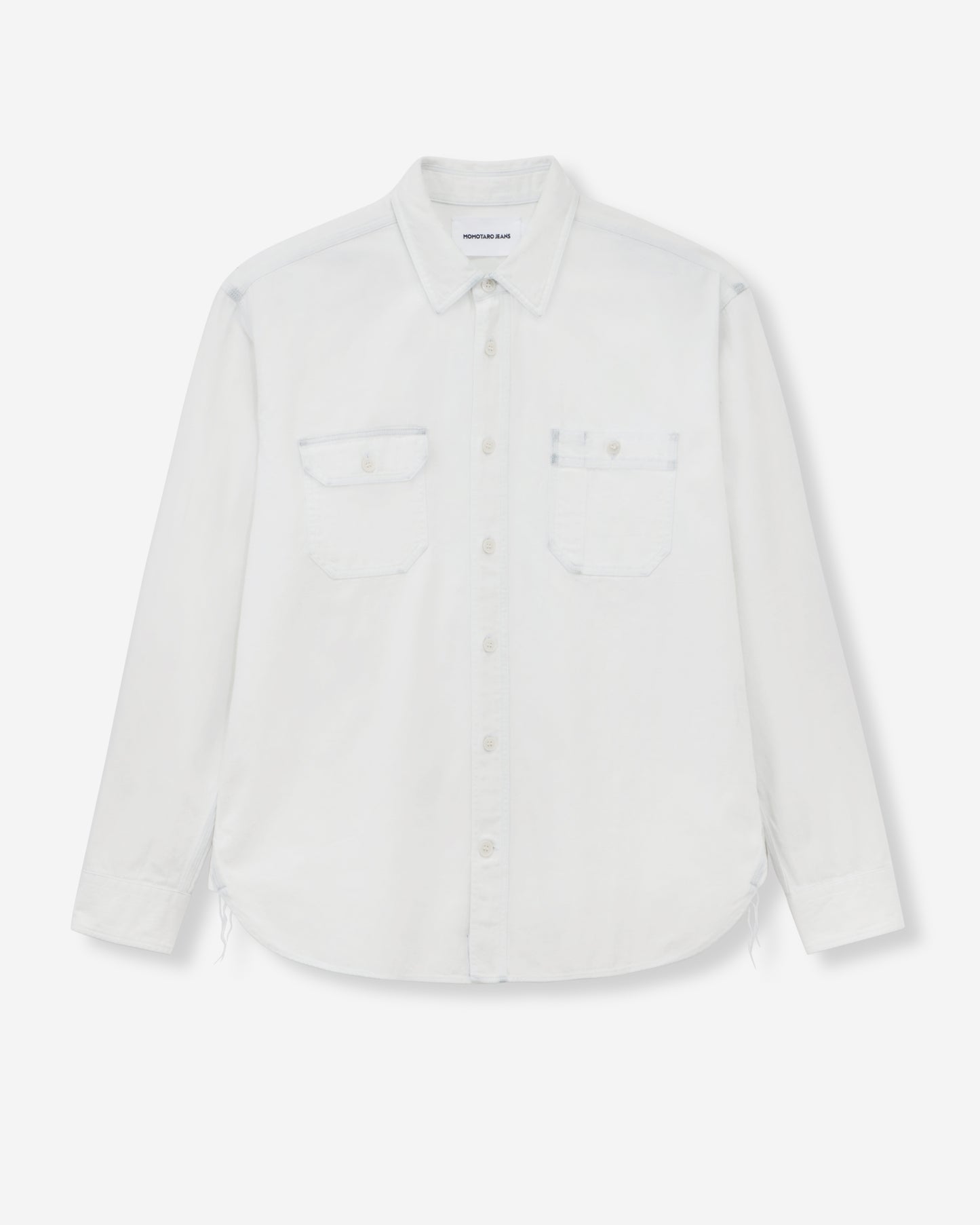 TRIPLE STITCH L/S DENIM SHIRT - HIGH FADE BLUE