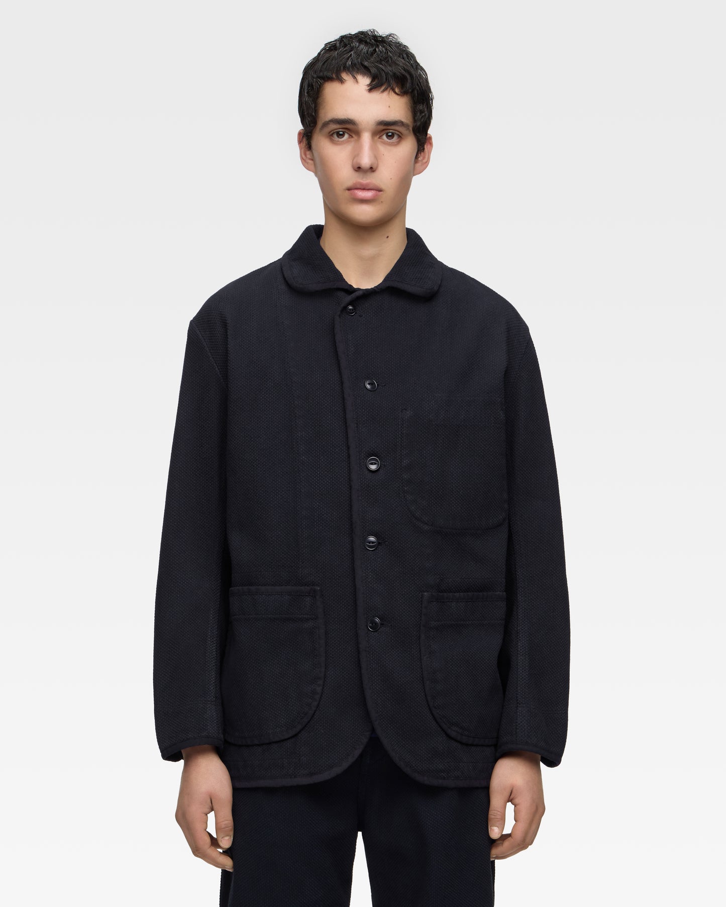 SASHIKO JACKET - INDIGO