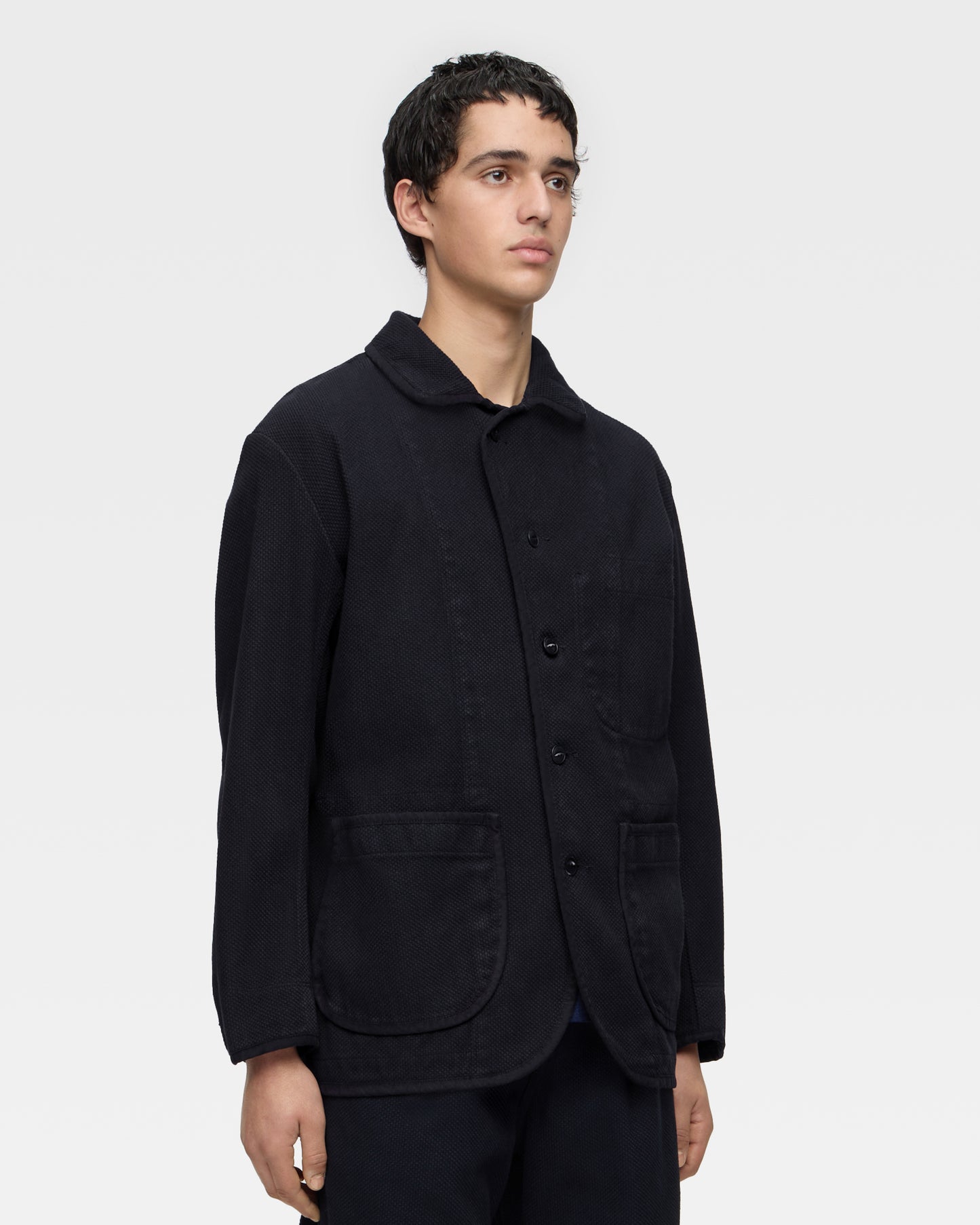 SASHIKO JACKET - INDIGO