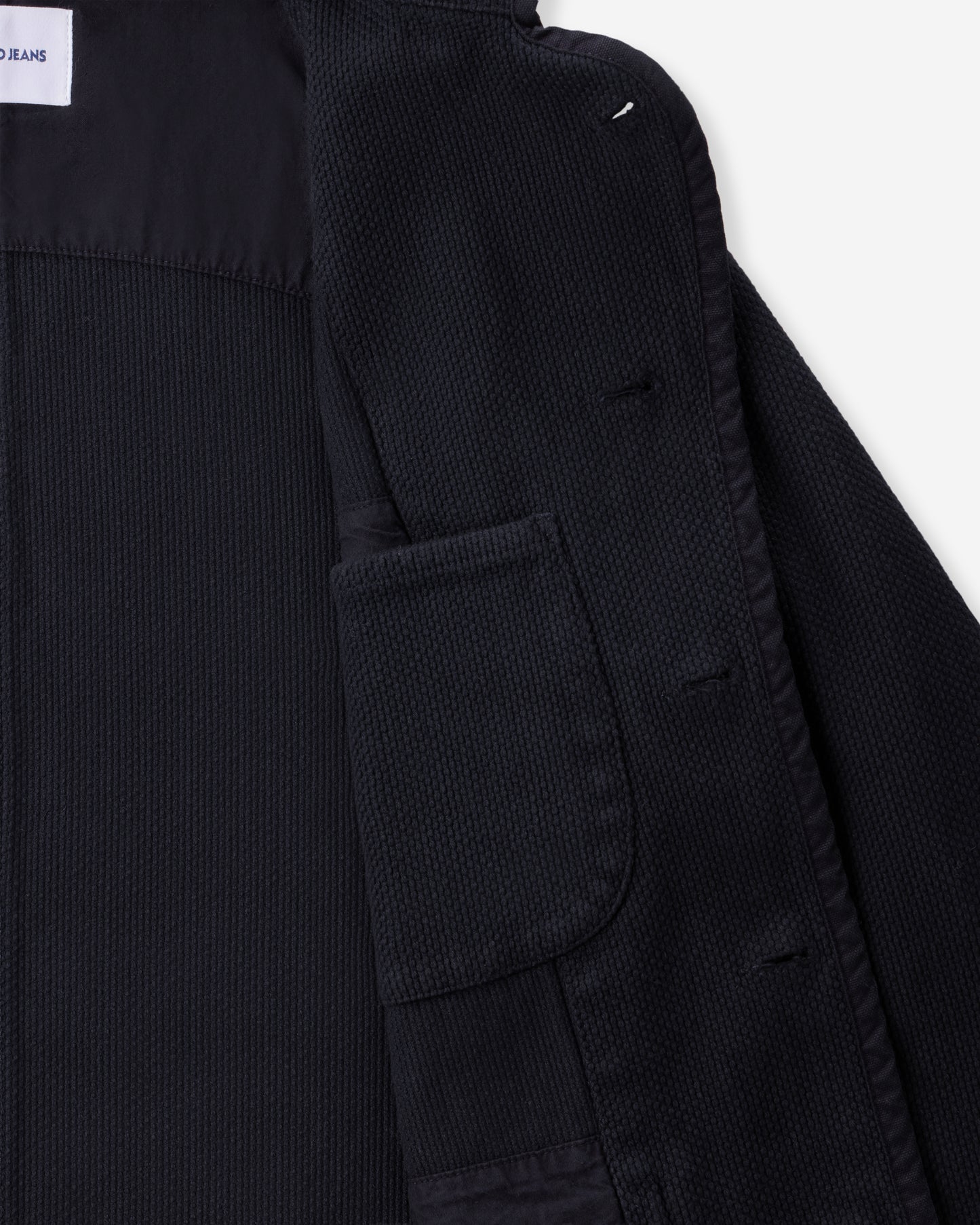 SASHIKO JACKET - INDIGO
