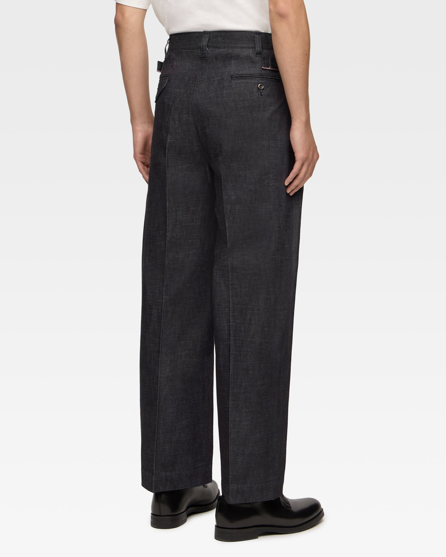 DENIM TROUSERS