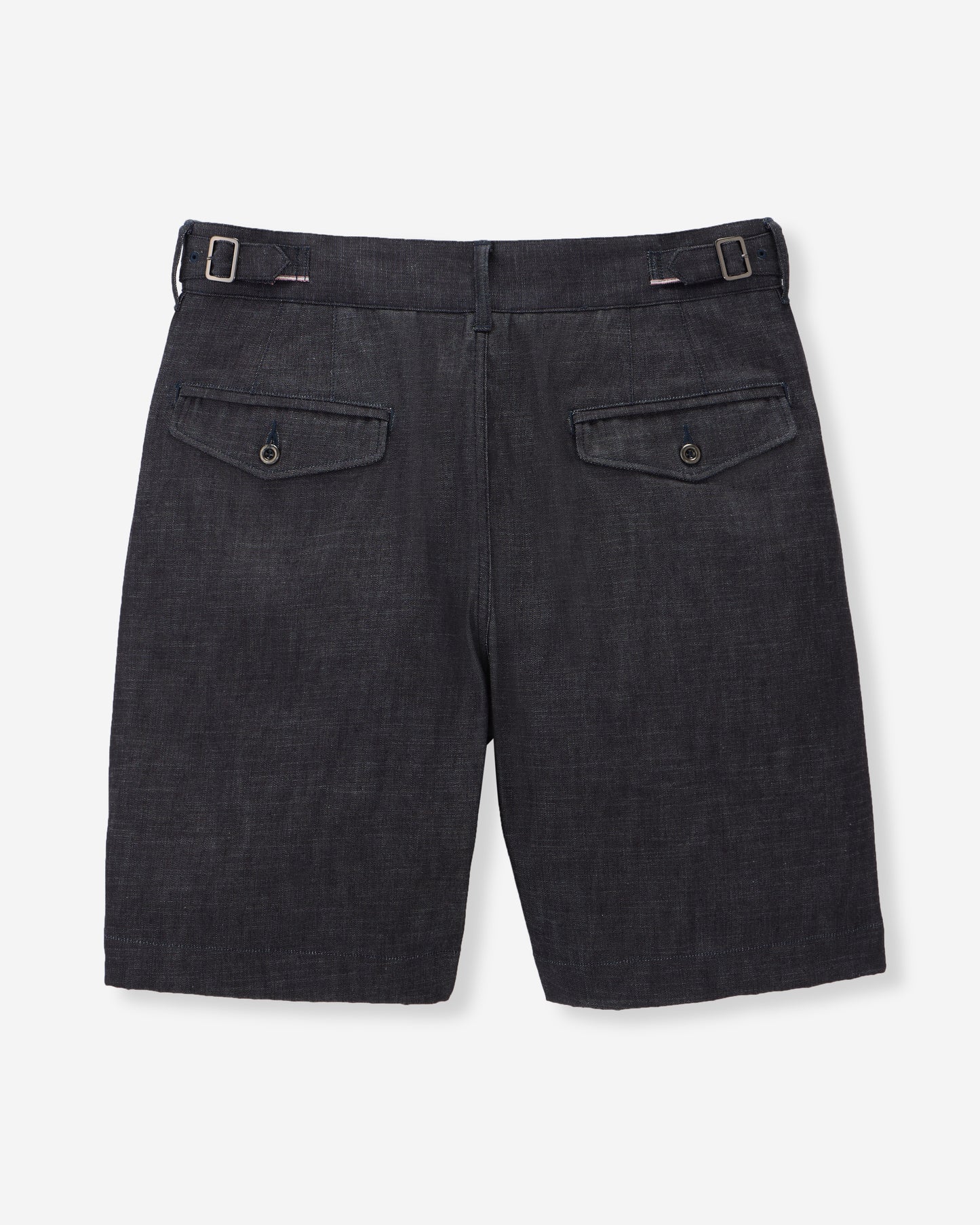 DENIM WIDE SHORTS
