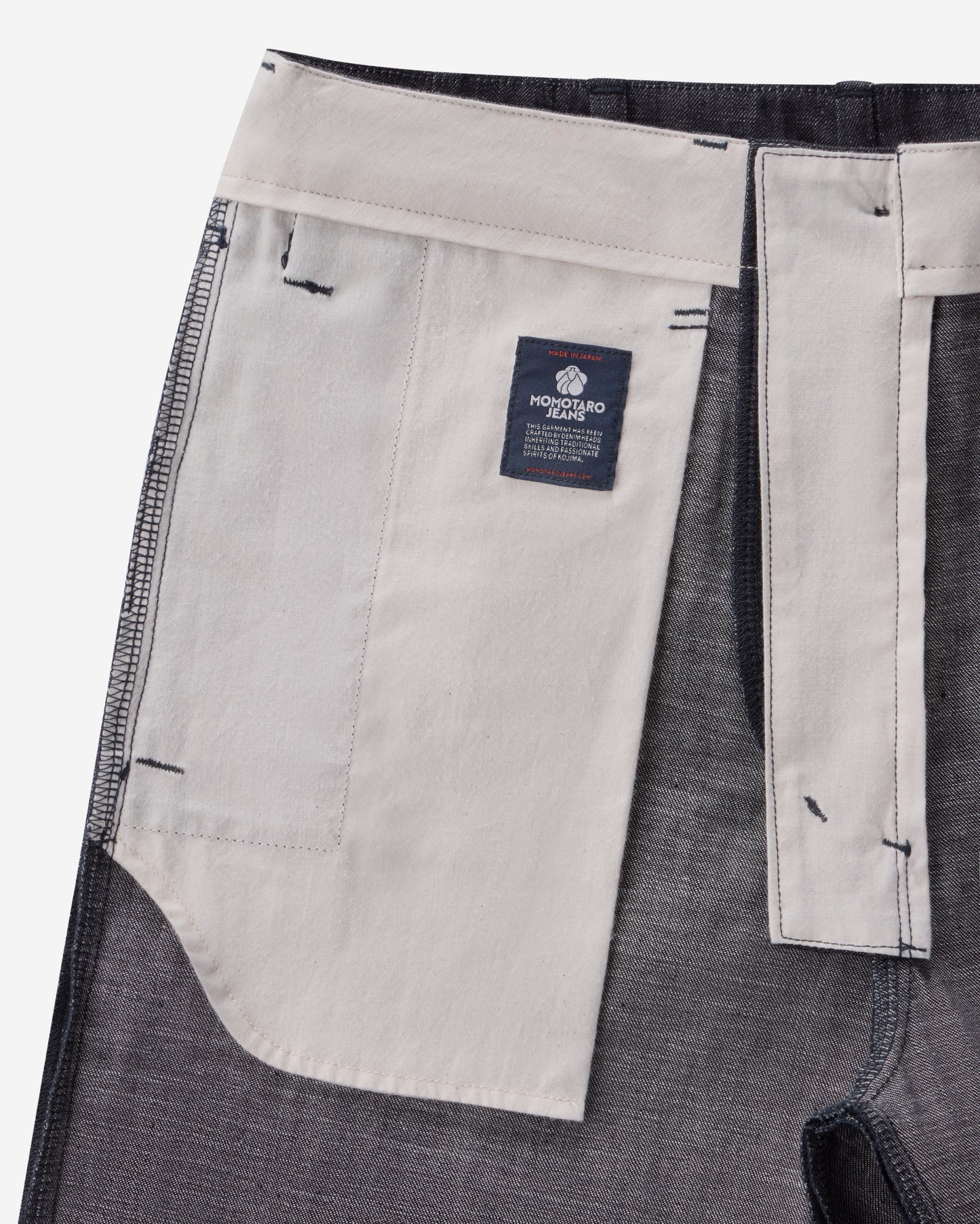 DENIM SLIM SHORTS