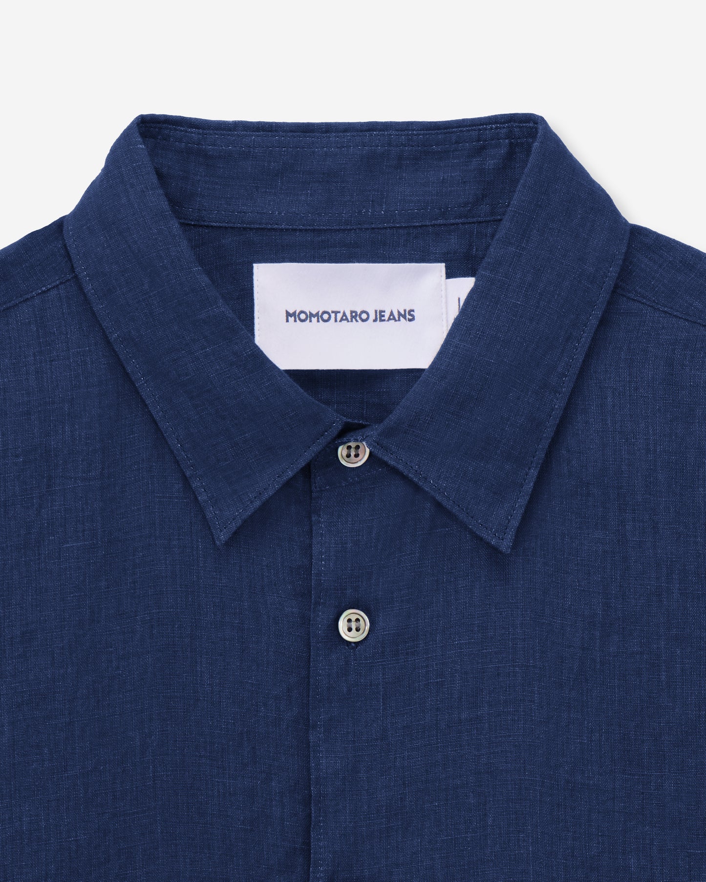 LINEN S/S SHIRT - INDIGO