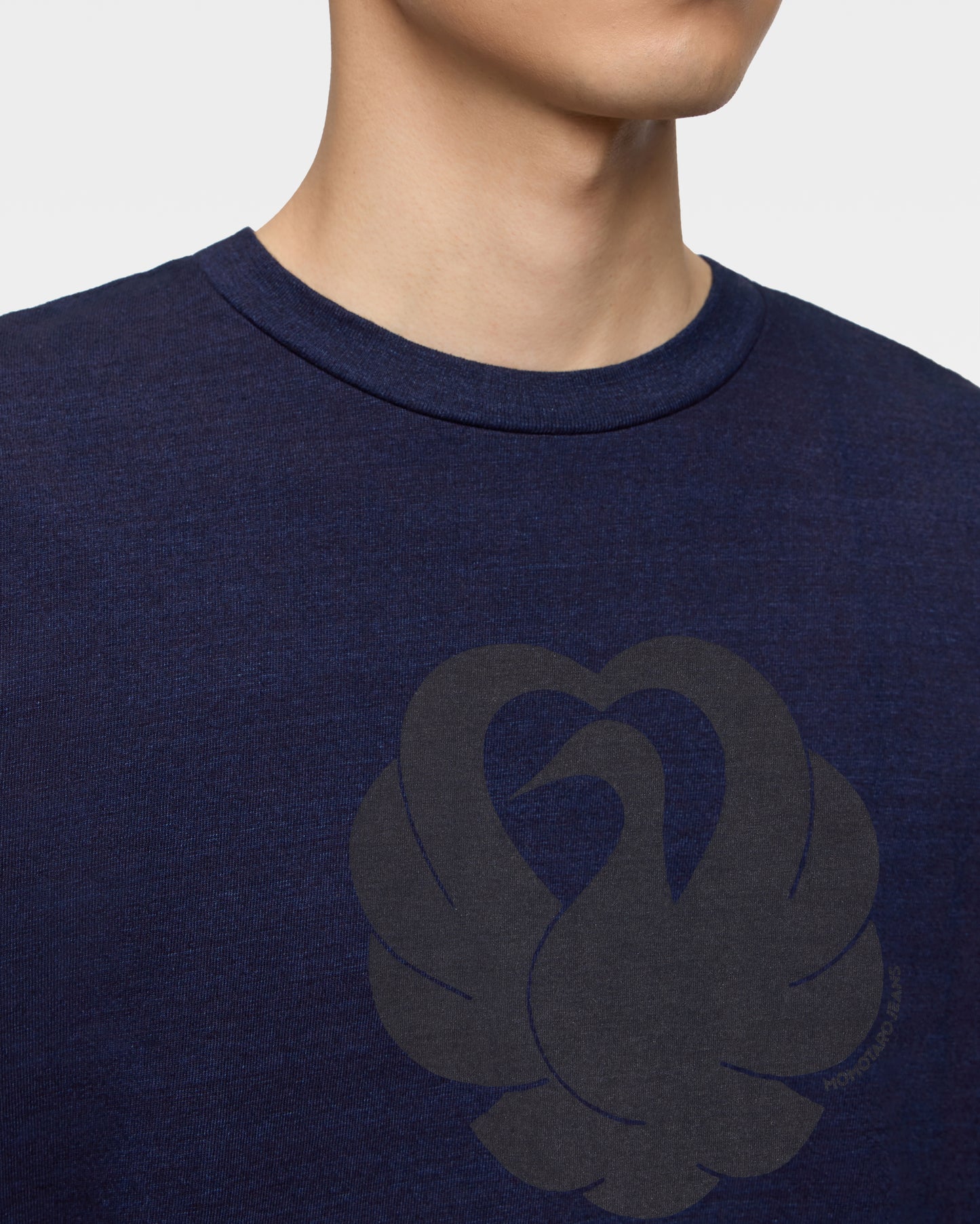 YARN DYED S/S TEE - CRANE