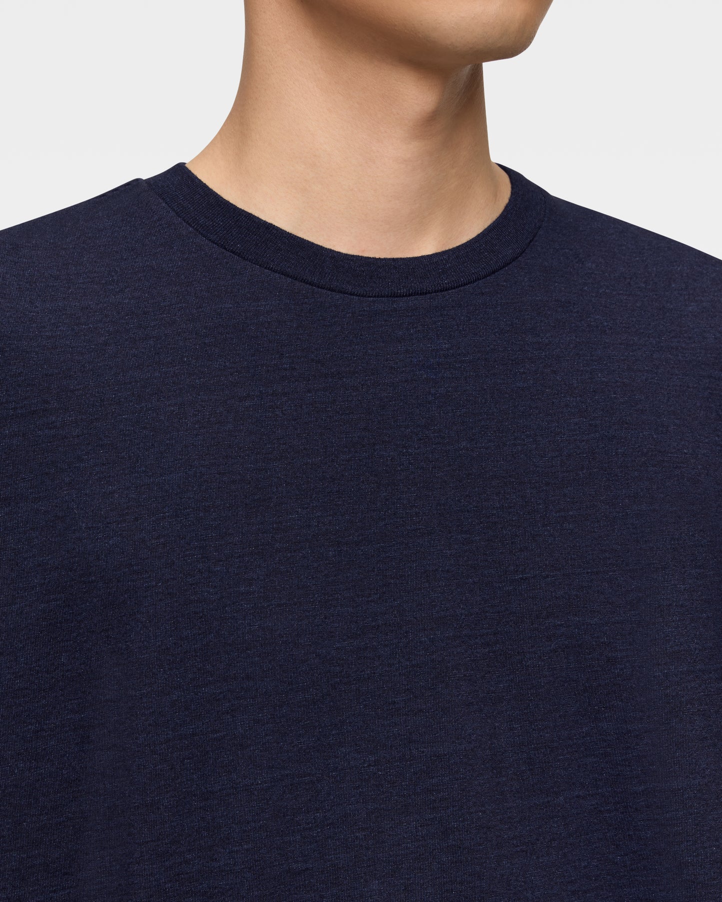 YARN DYED S/S TEE - MOMOTARO