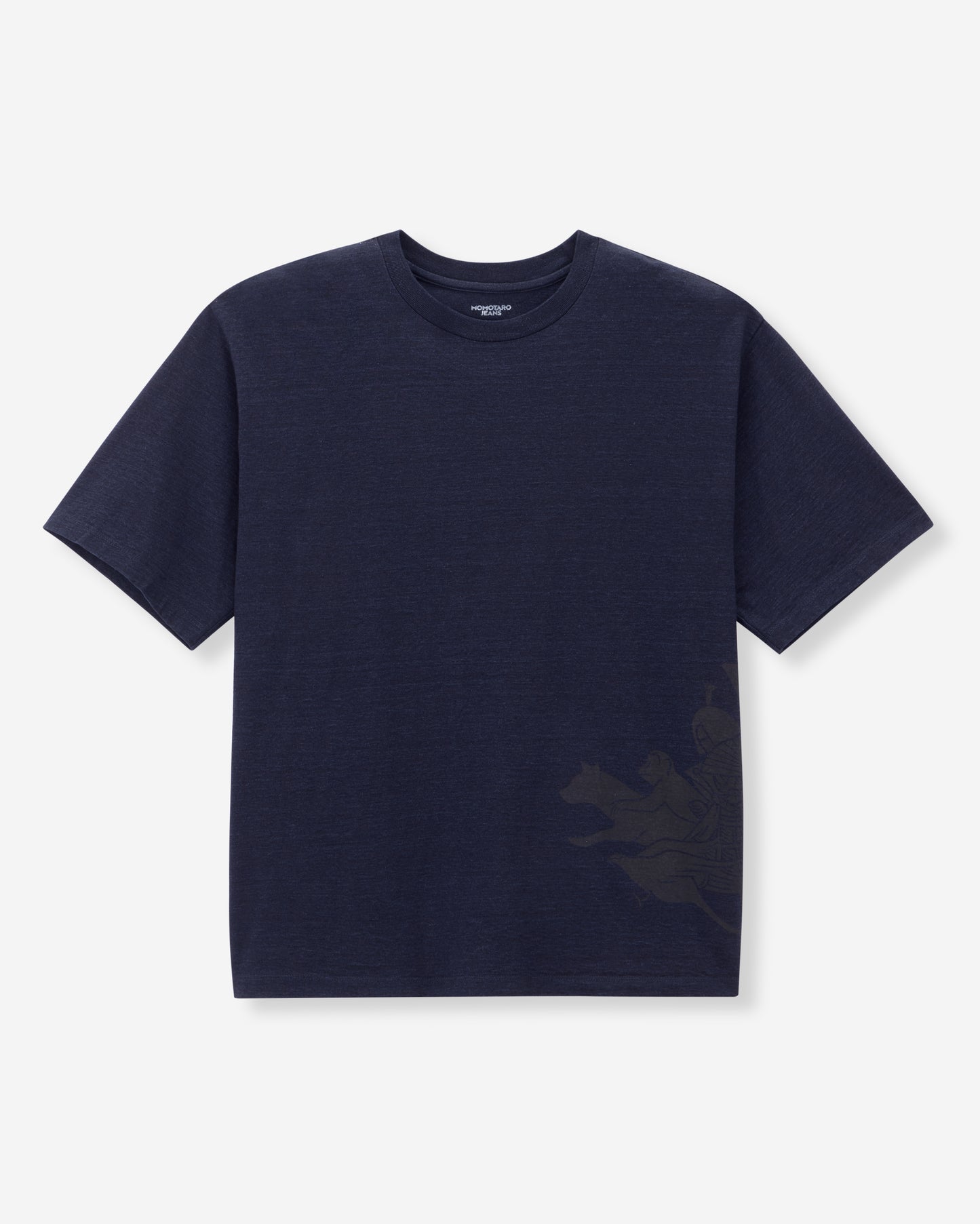 YARN DYED S/S TEE - MOMOTARO