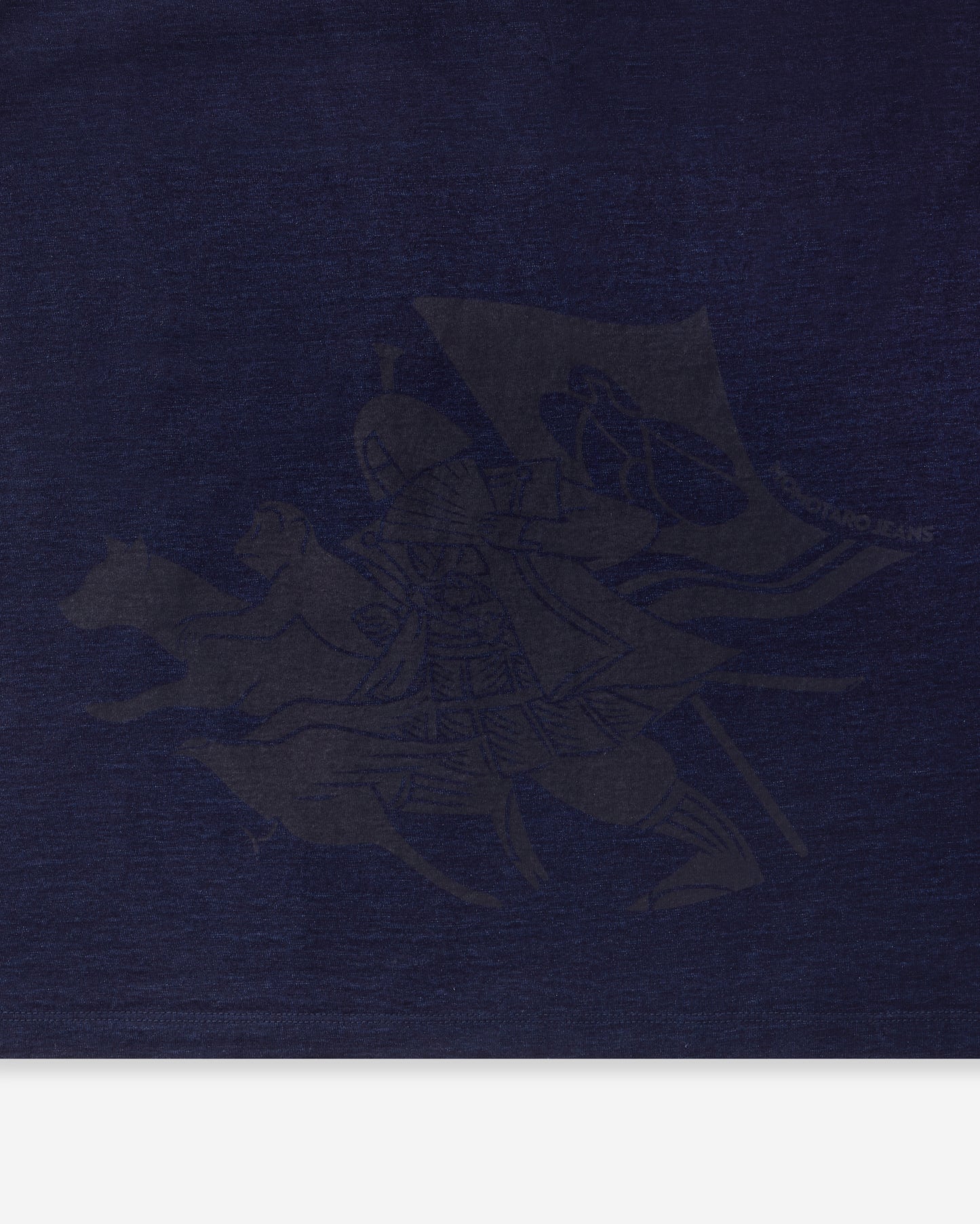 YARN DYED S/S TEE - MOMOTARO