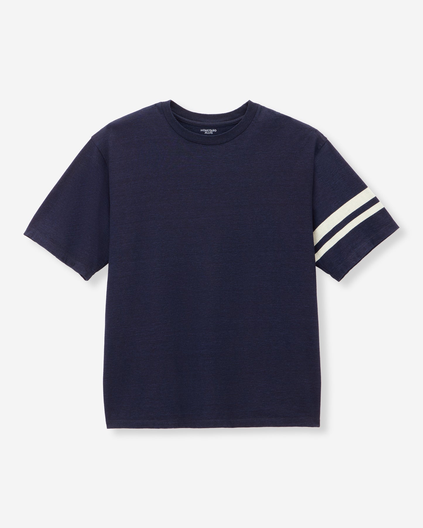YARN DYED TEE - DISCHARGE PRINT