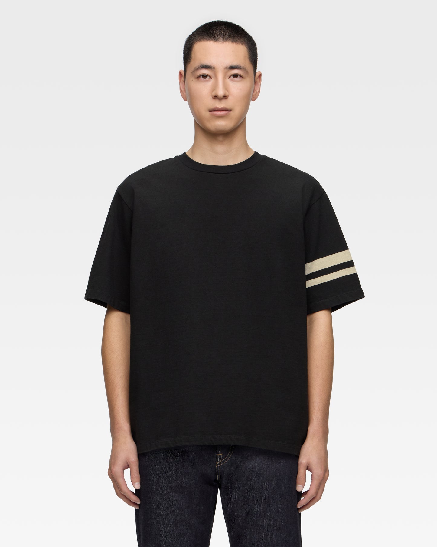 HEAVY OUNCE S/S TEE - DISCHARGE PRINT