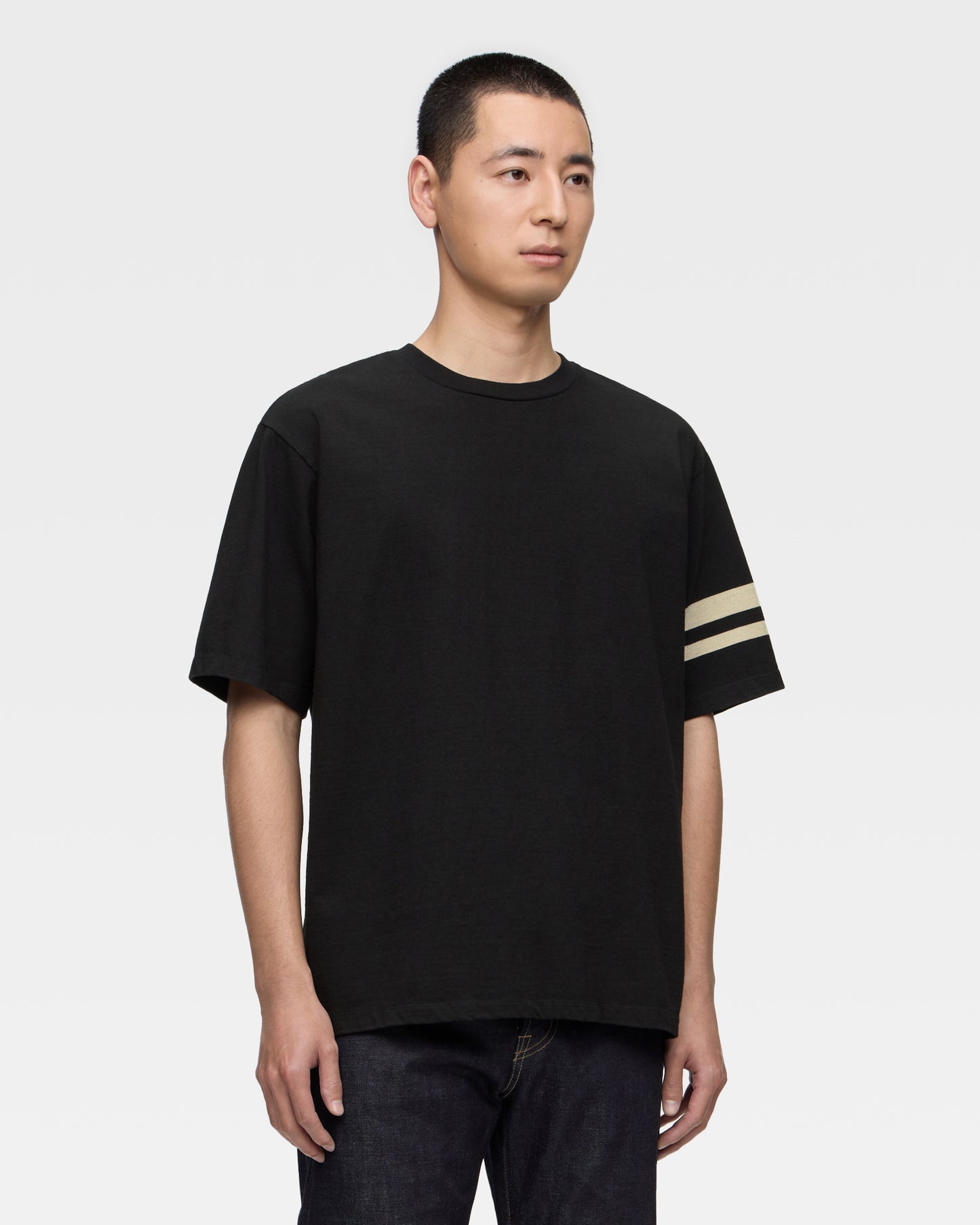 HEAVY OUNCE S/S TEE - DISCHARGE PRINT