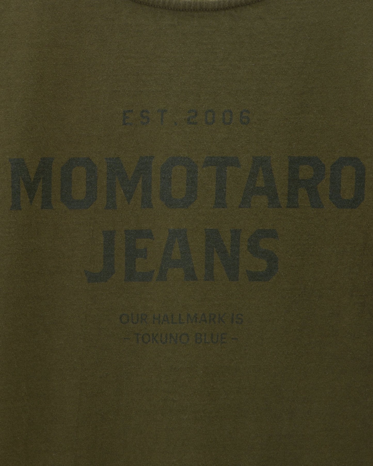 HEAVY OUNCE S/S TEE - ALPHABET(BACK) - MOMOTARO JEANS