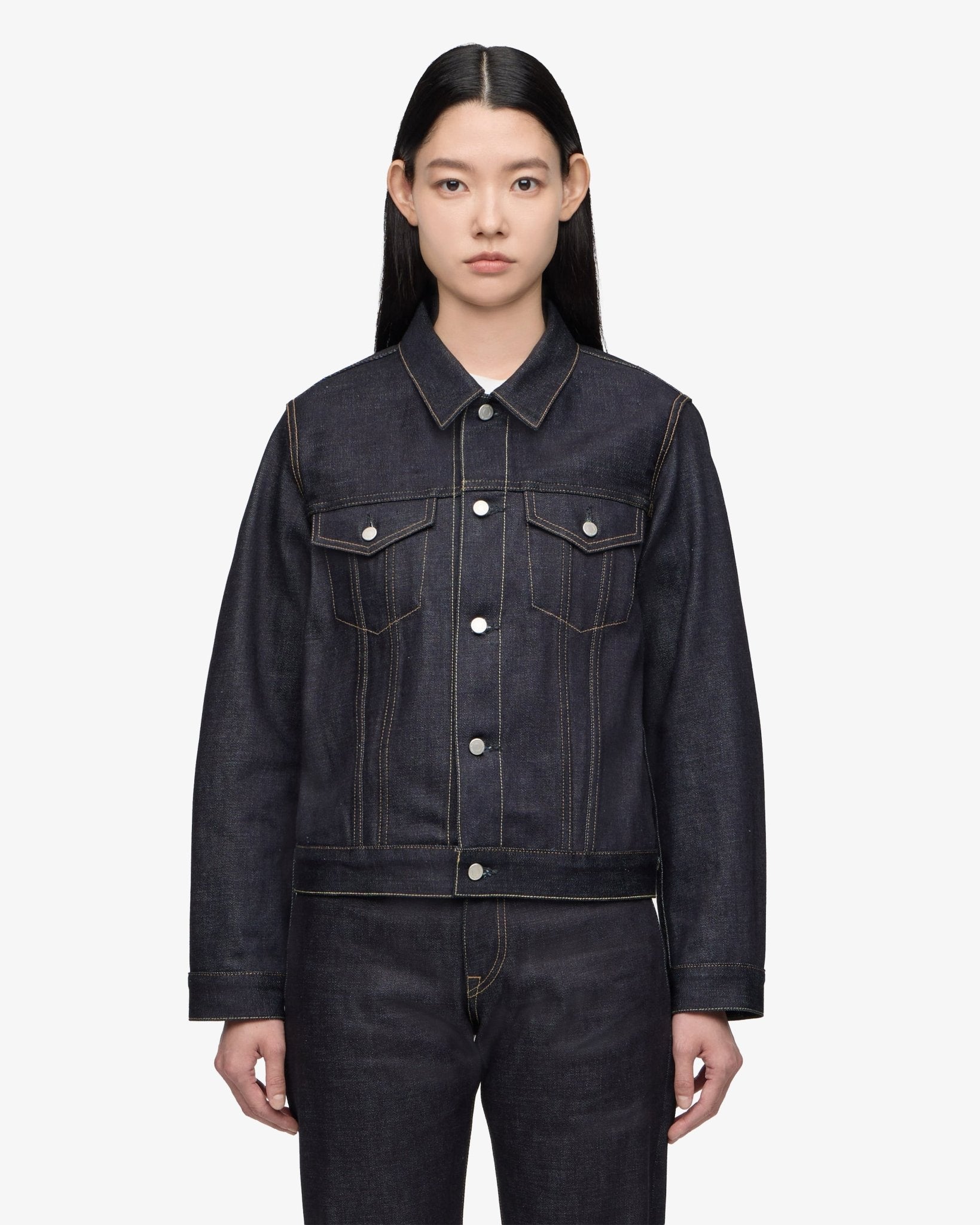 WOMENS）#013 STANDARD DENIM JACKET WOMEN'S 14.7oz – MOMOTARO JEANS