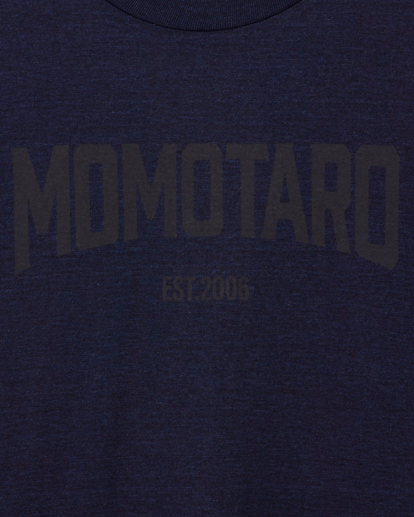 YARN DYED S/S TEE - ALPHABET(FRONT) - MOMOTARO JEANS
