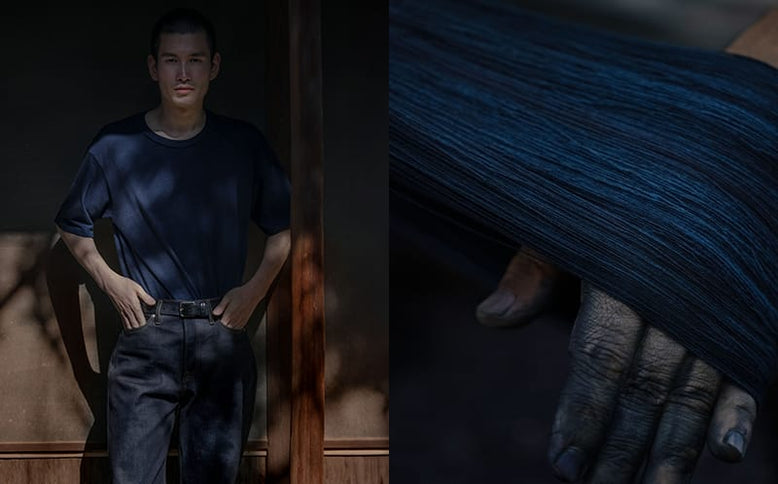 児島で紡がれる、「特濃-TOKUNO BLUE」