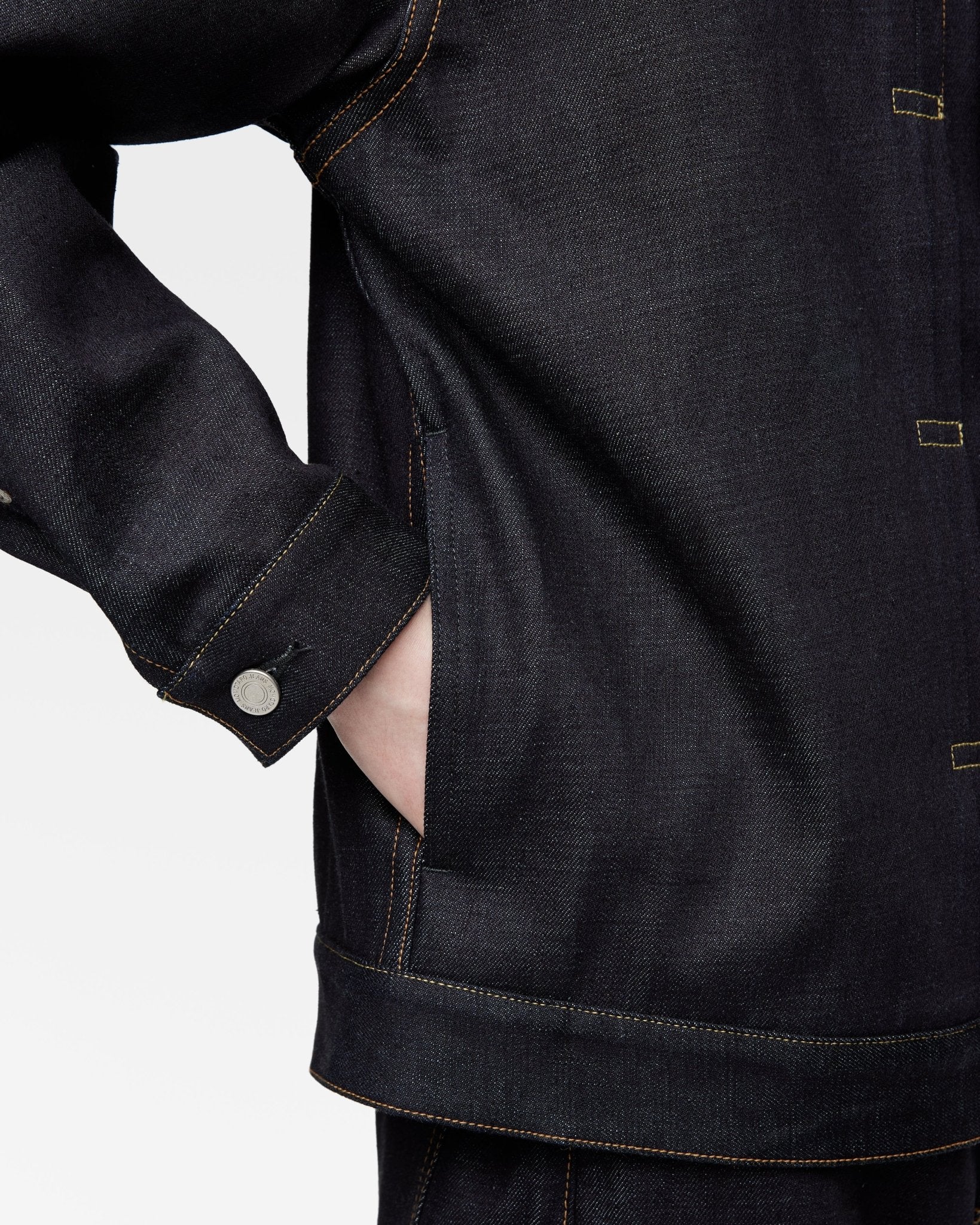 001 STANDARD DENIM JACKET 14.7oz – MOMOTARO JEANS