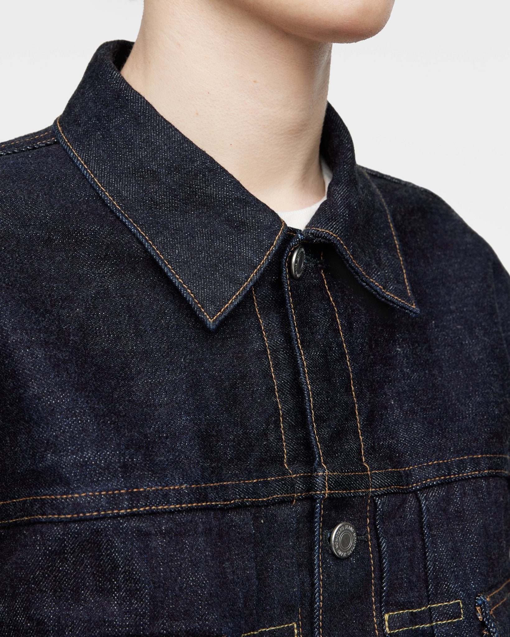 002 CLASSIC DENIM JACKET 15.7oz – MOMOTARO JEANS