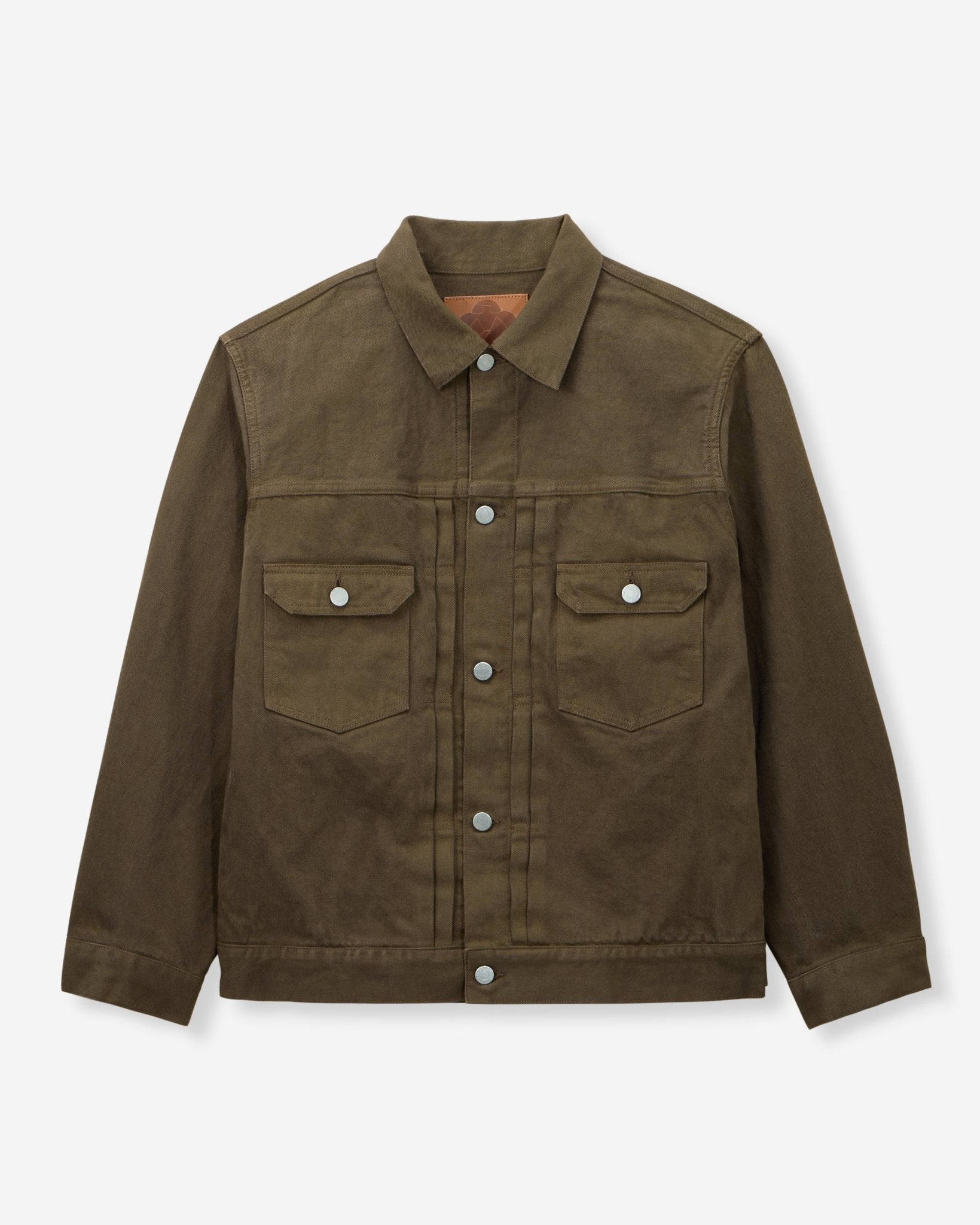 002 DENIM JACKET - MOSS - MOMOTARO JEANS