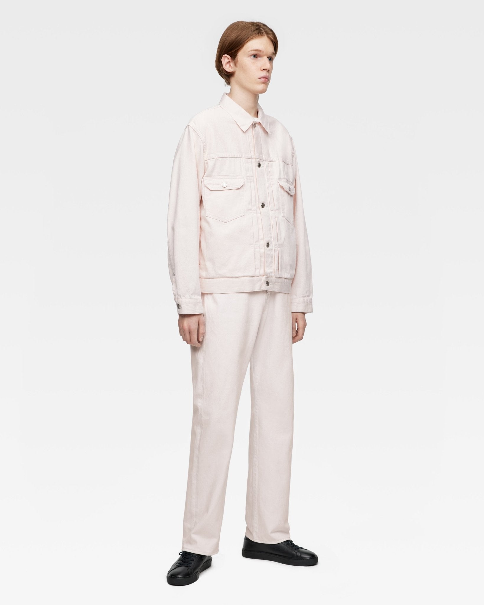002 DENIM JACKET - SAKURA DYED – MOMOTARO JEANS