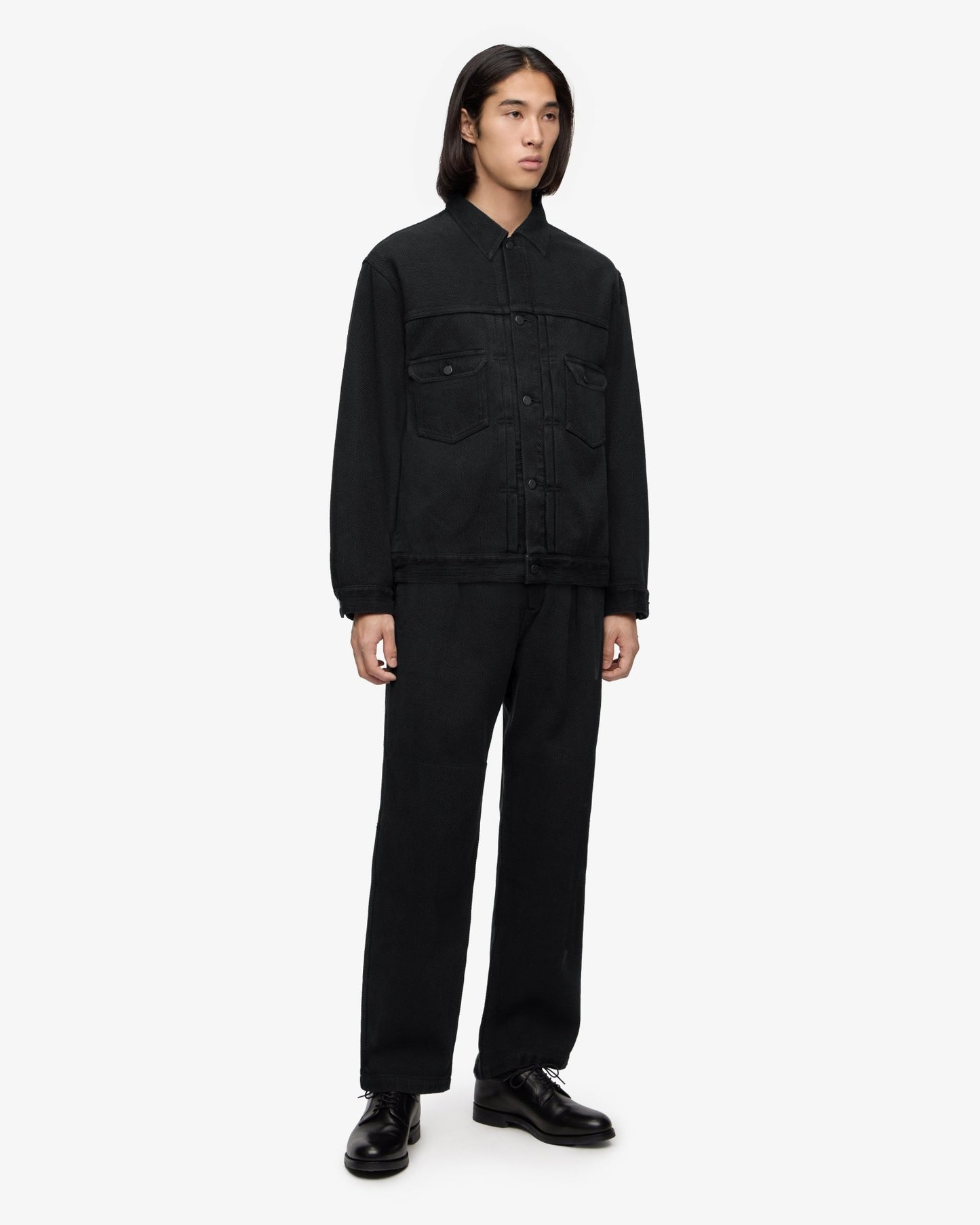 002 SASHIKO JACKET - OVERDYE - MOMOTARO JEANS