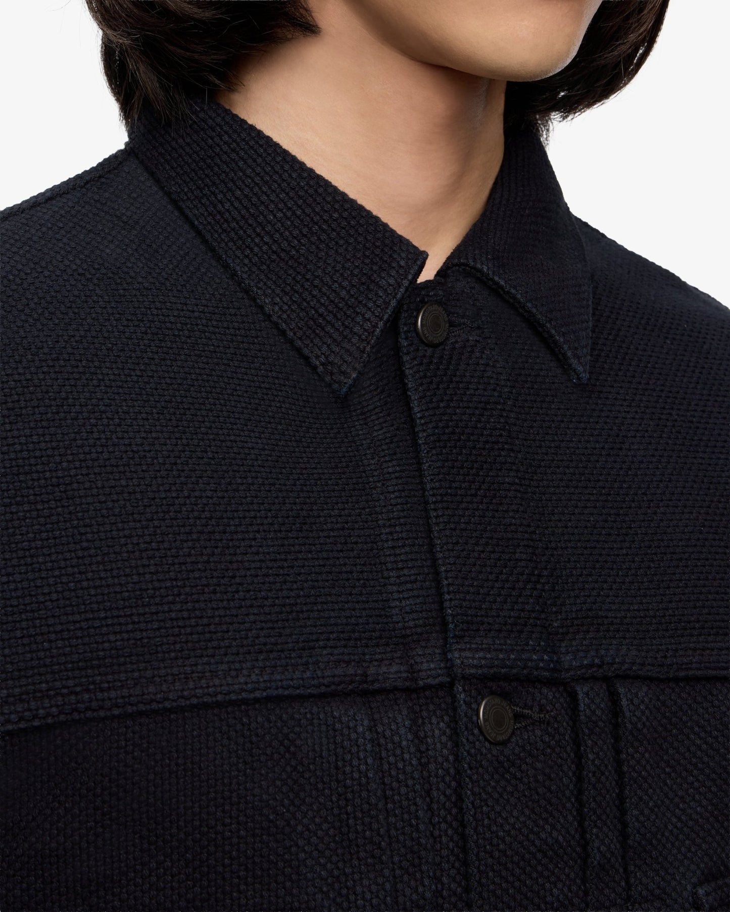002 SASHIKO JACKET - OVERDYE - MOMOTARO JEANS