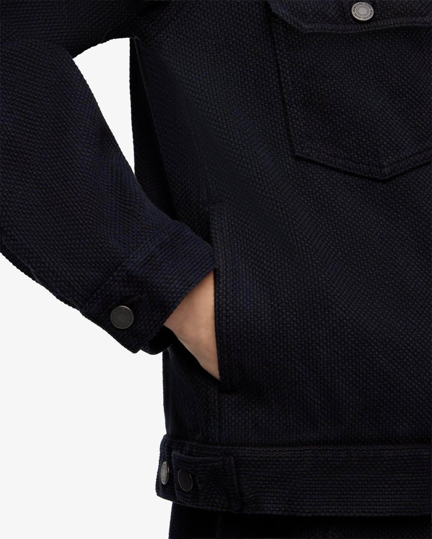 002 SASHIKO JACKET - OVERDYE - MOMOTARO JEANS