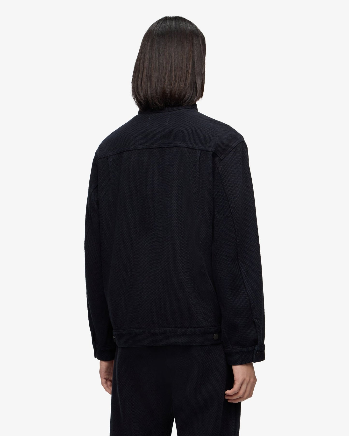 002 SASHIKO JACKET - OVERDYE - MOMOTARO JEANS