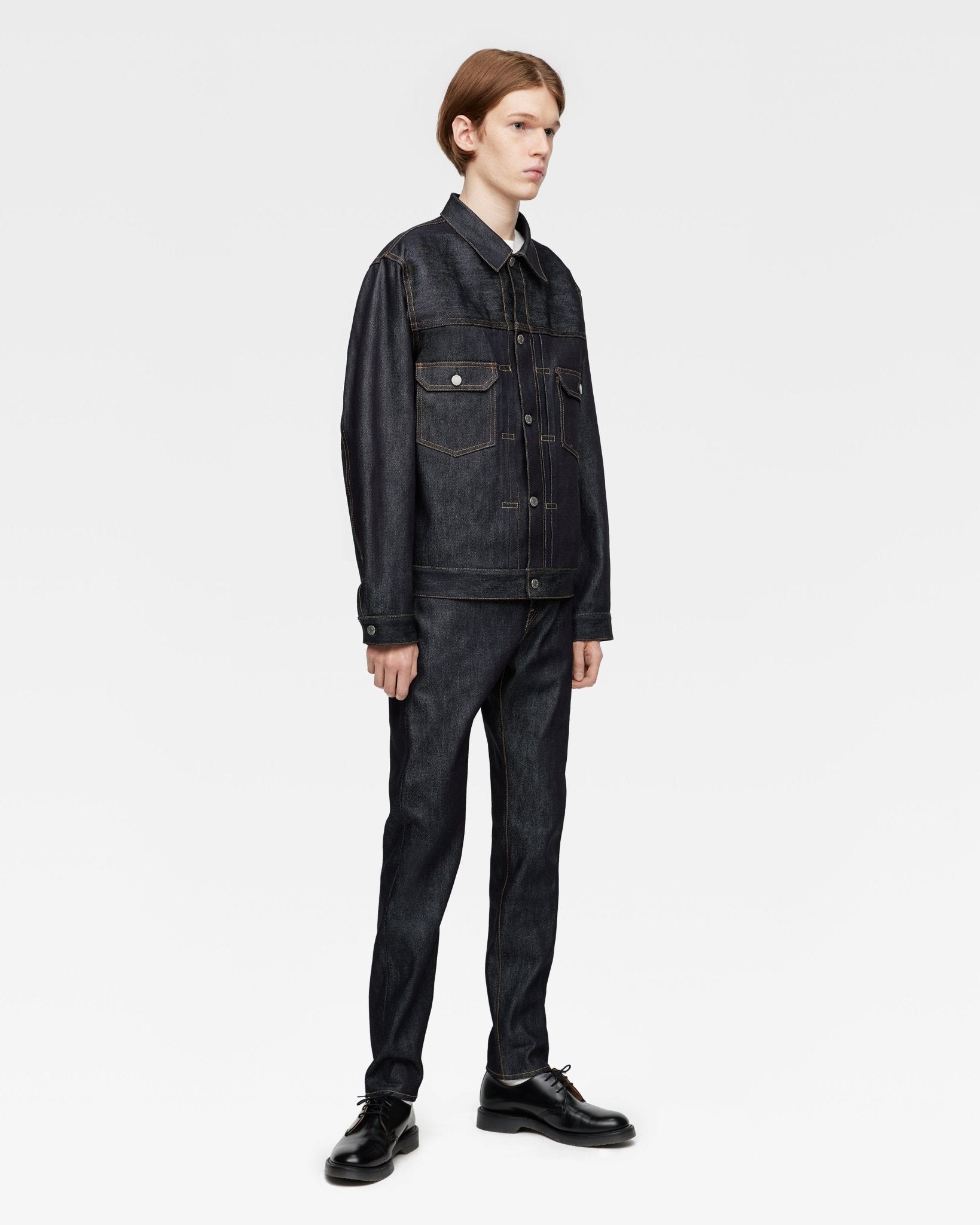 002 SILK DENIM JACKET 15oz – MOMOTARO JEANS