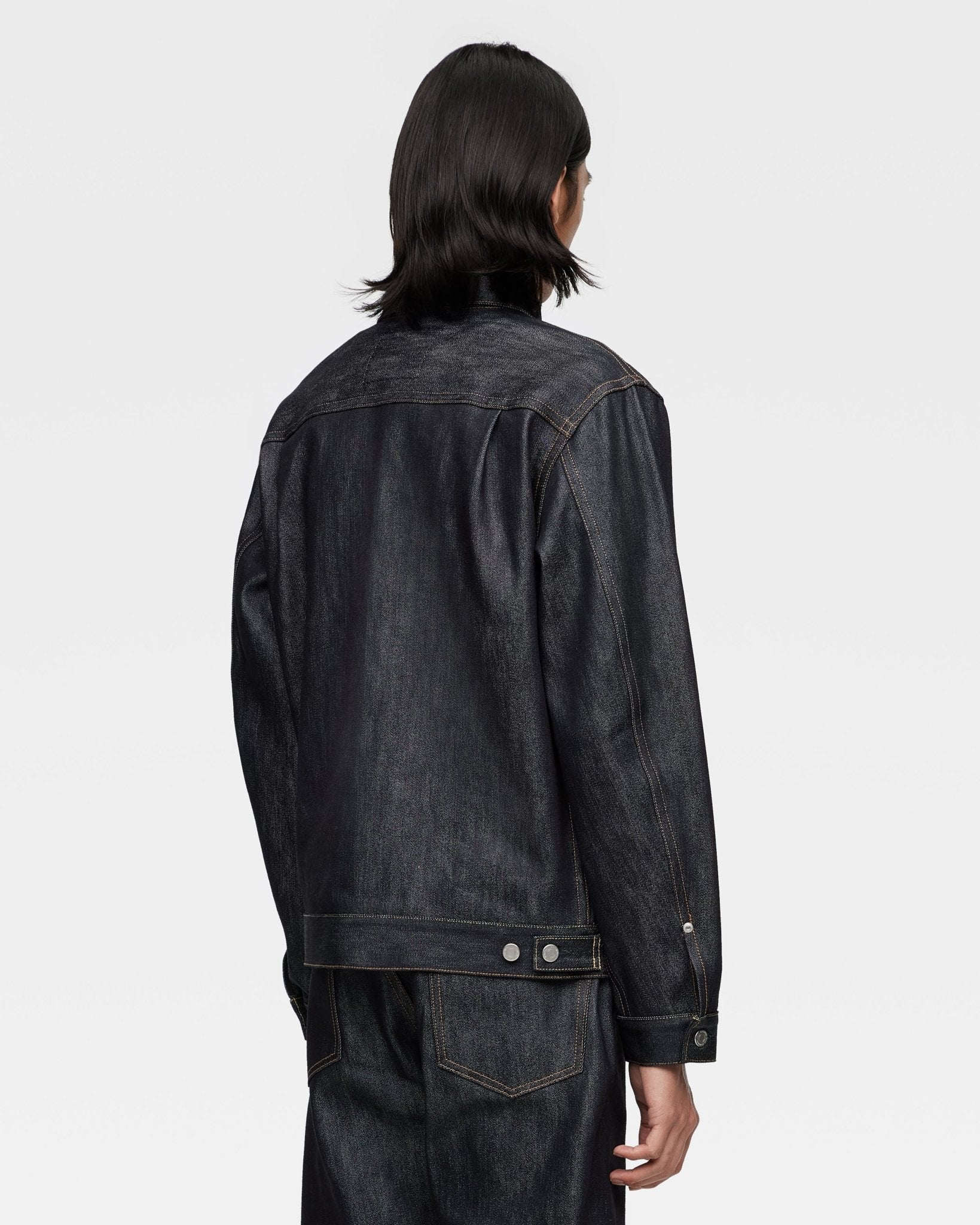 002 SILK DENIM JACKET 15oz – MOMOTARO JEANS