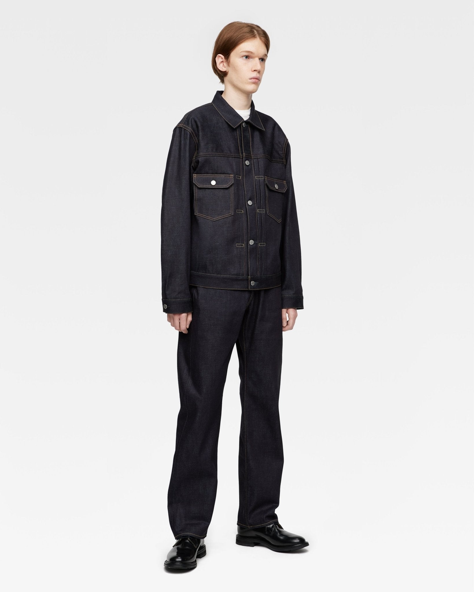 002 STANDARD DENIM JACKET 14.7oz – MOMOTARO JEANS 002 STANDARD DENIM JACKET 14.7oz – MOMOTARO JEANS